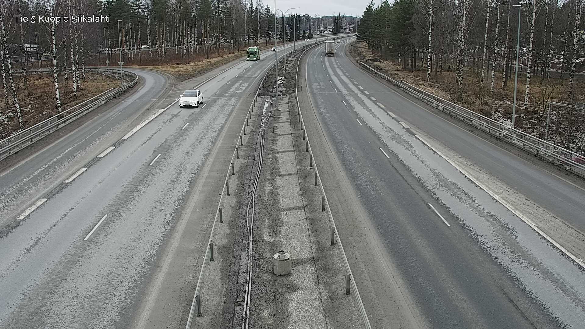 Weather Camera Image Road 5 Kuopio, Siikalahti, Kuopio, Pohjois-Savo