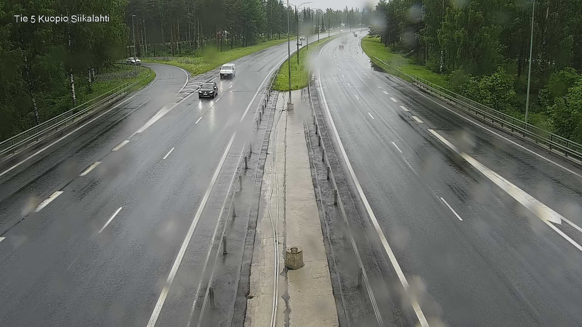 Weather Camera Image Väg 5 Kuopio, Siikalahti, Kuopio, Pohjois-Savo