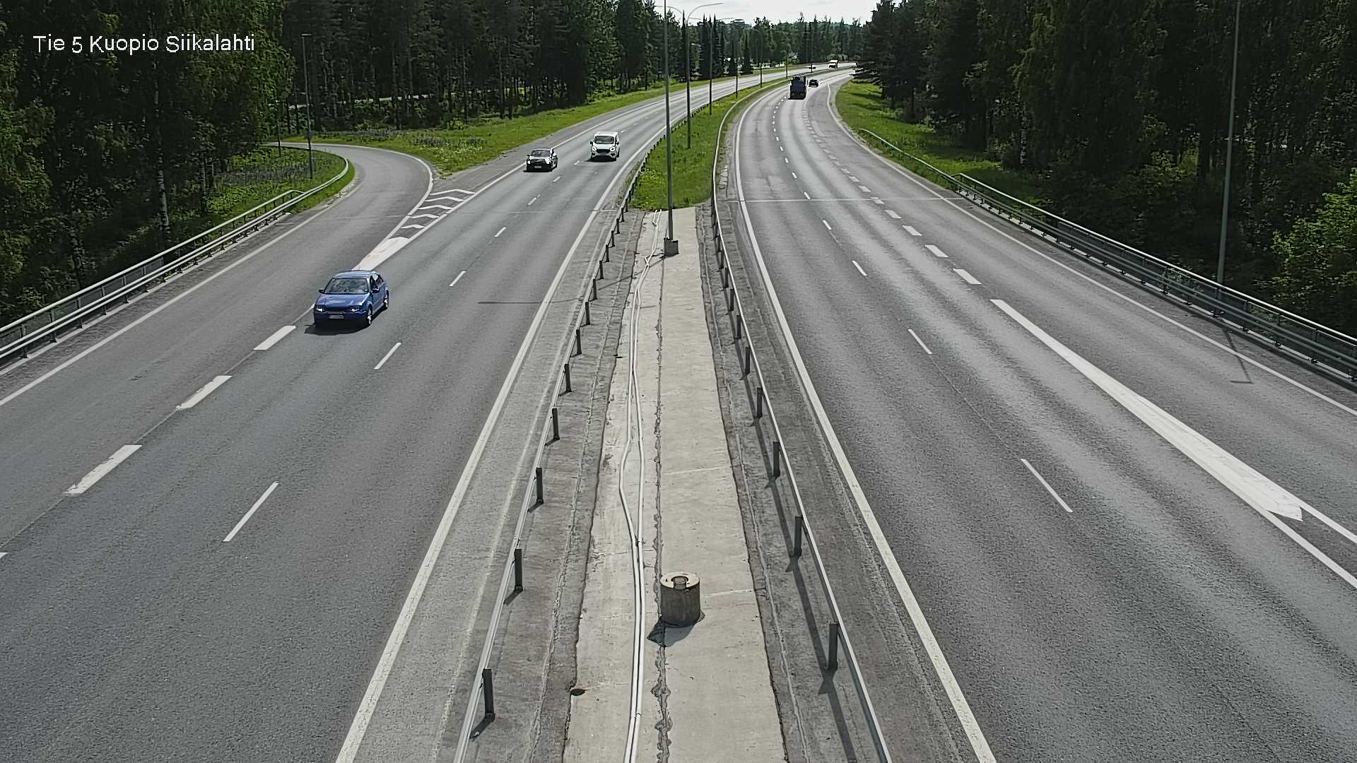 Weather Camera Image Road 5 Kuopio, Siikalahti, Kuopio, Pohjois-Savo