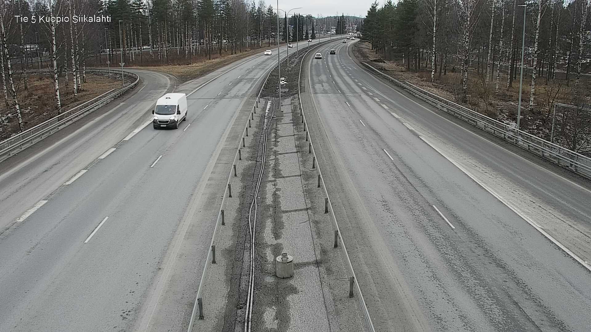 Weather Camera Image Road 5 Kuopio, Siikalahti, Kuopio, Pohjois-Savo