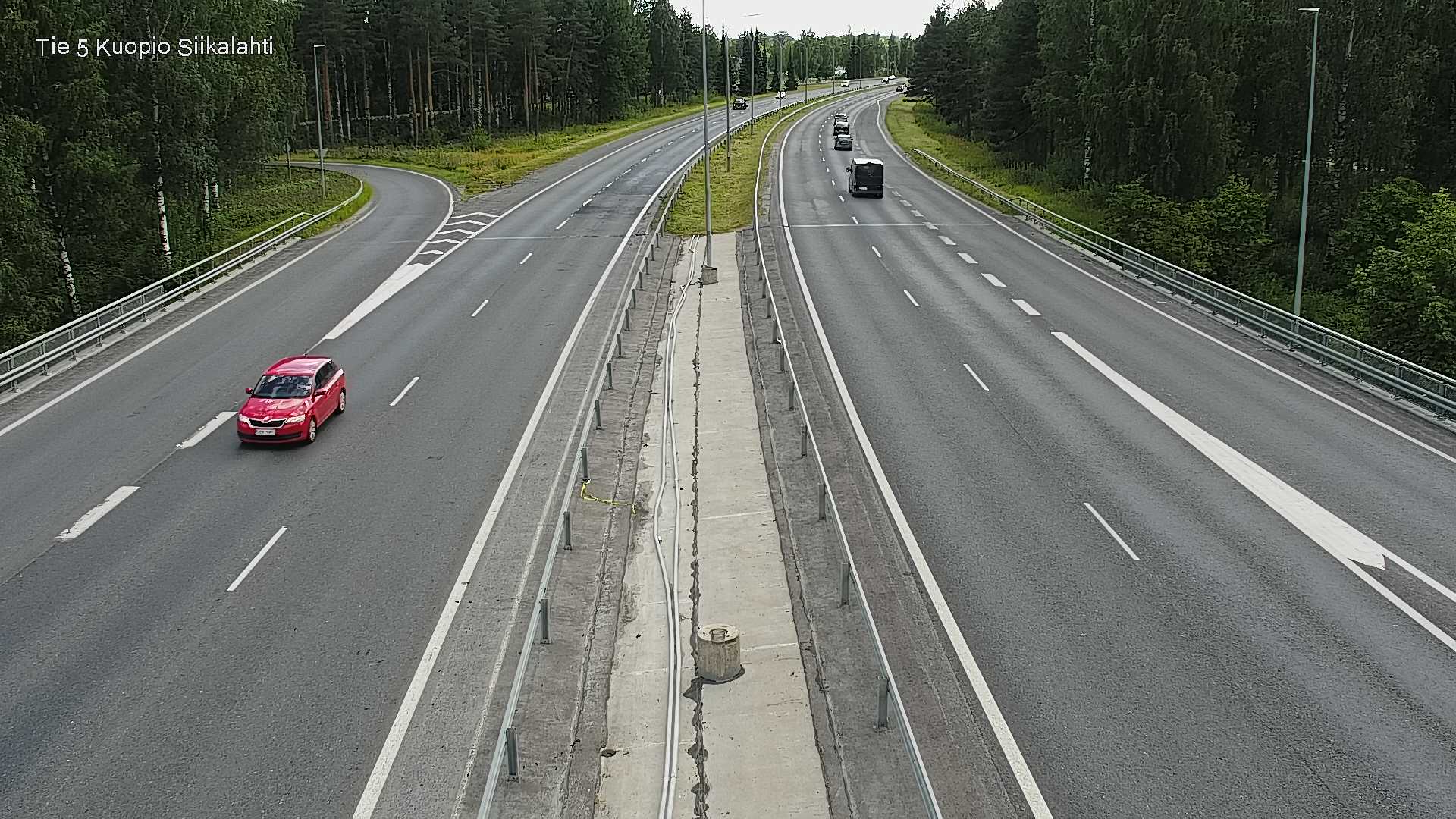 Kelikamerat Kuva Tie 5 Kuopio, Siikalahti, Kuopio, Pohjois-Savo