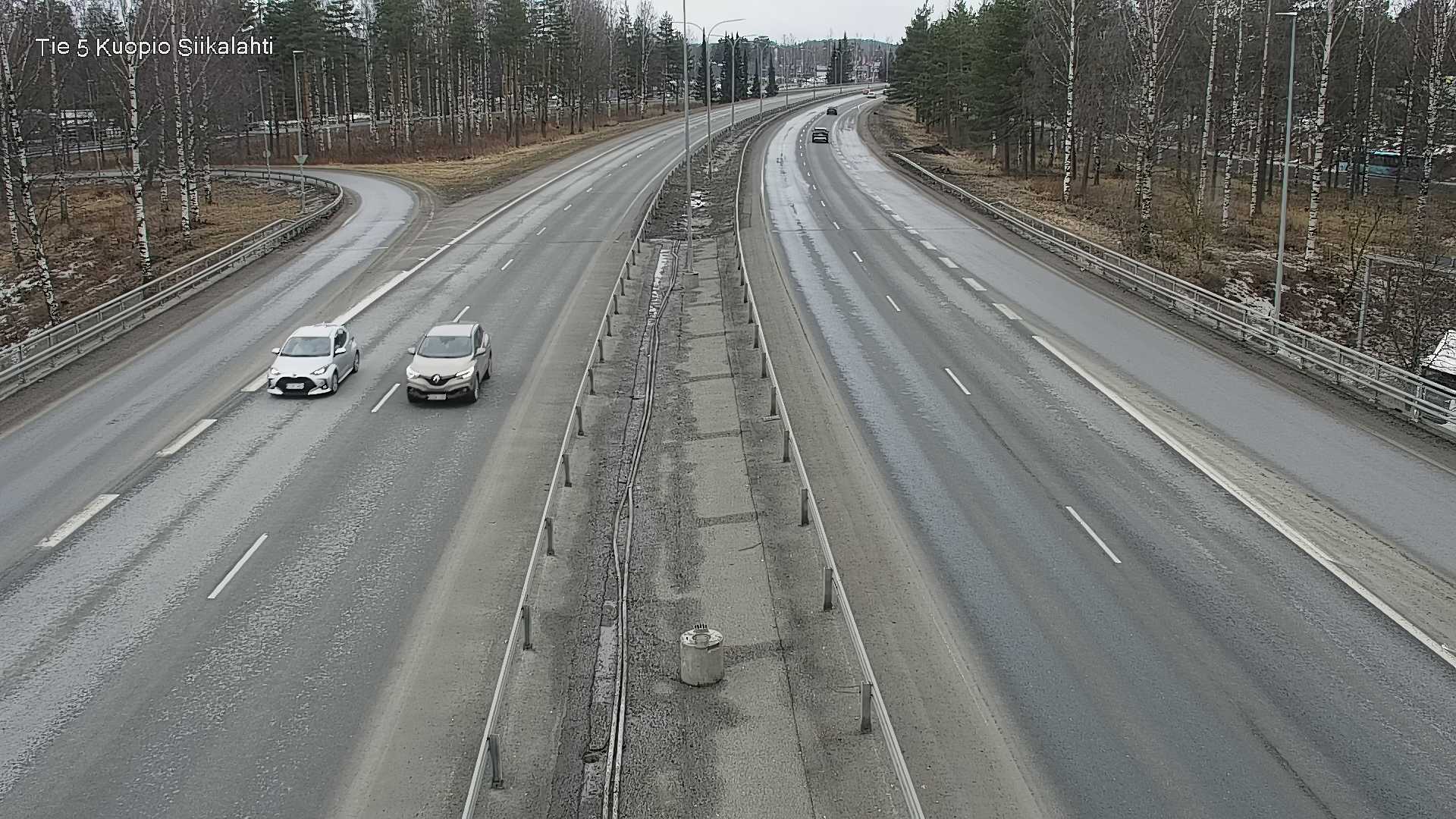 Weather Camera Image Road 5 Kuopio, Siikalahti, Kuopio, Pohjois-Savo