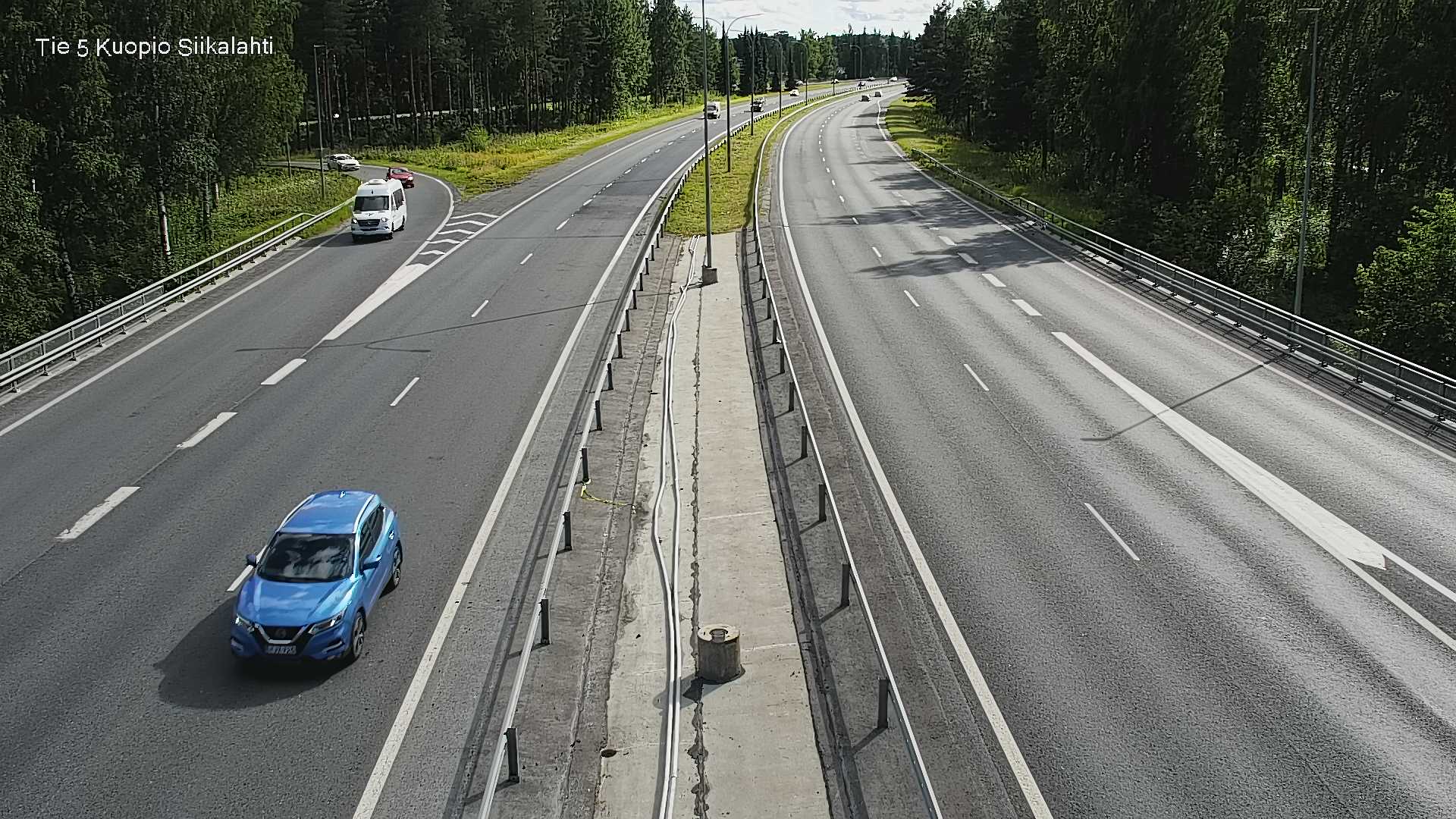 Kelikamerat Kuva Tie 5 Kuopio, Siikalahti, Kuopio, Pohjois-Savo