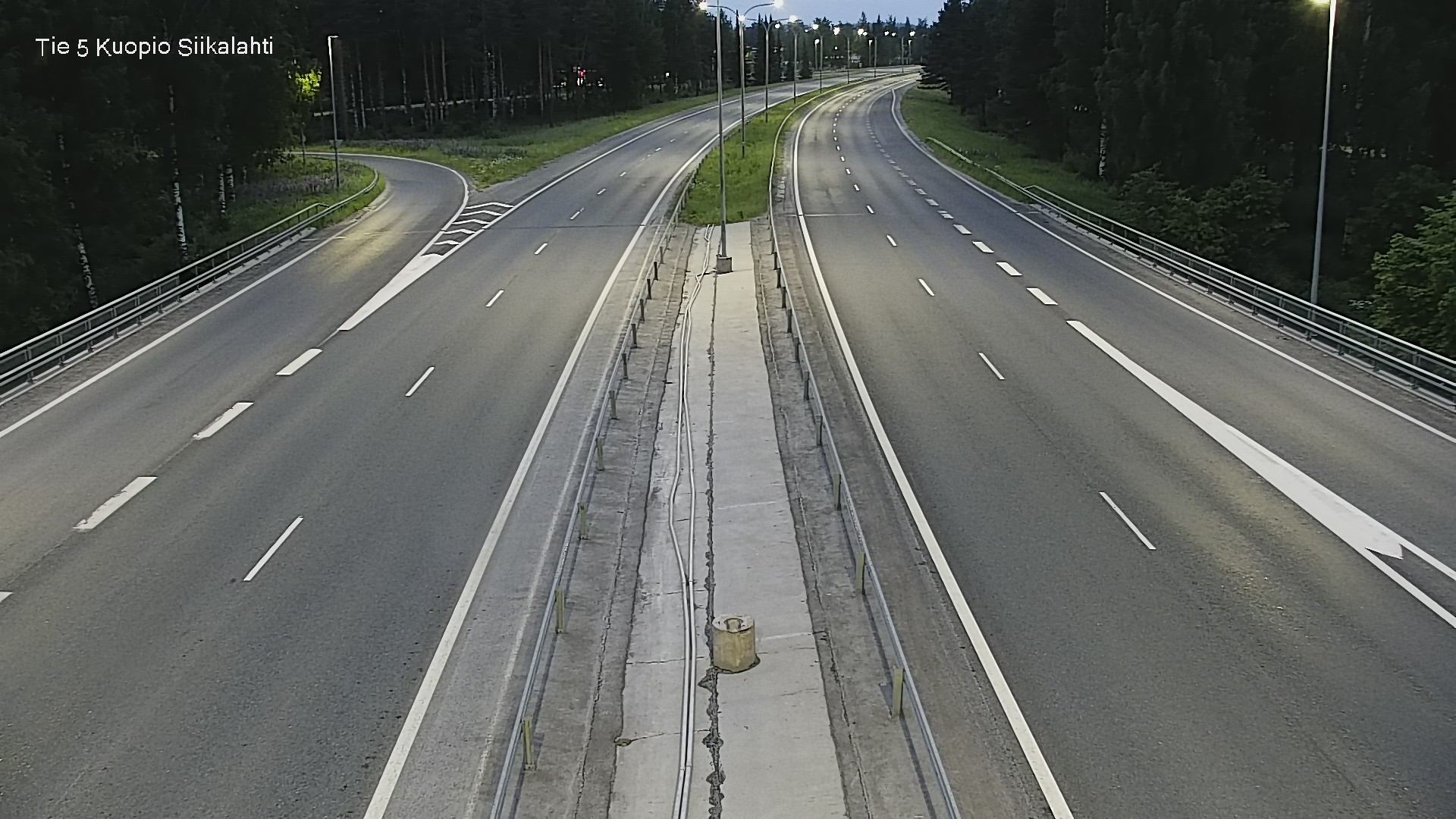 Weather Camera Image Road 5 Kuopio, Siikalahti, Kuopio, Pohjois-Savo