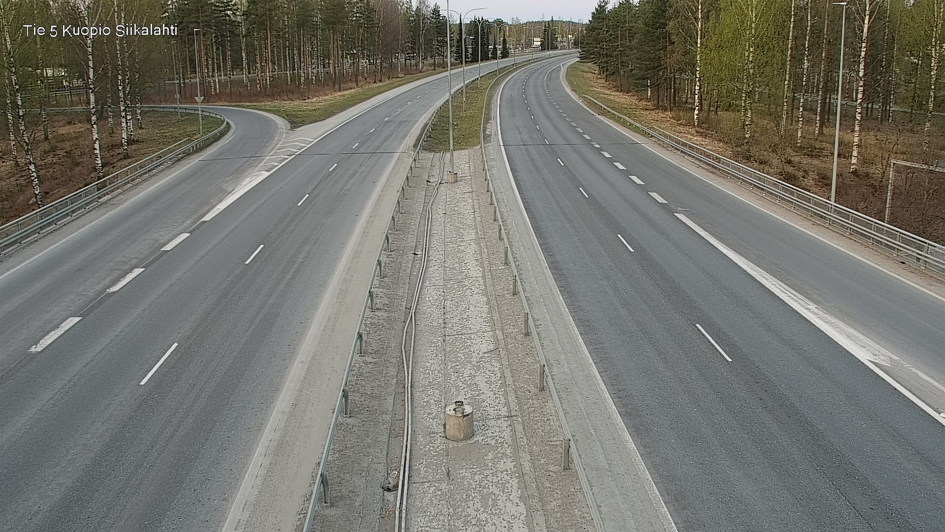 Weather Camera Image Road 5 Kuopio, Siikalahti, Kuopio, Pohjois-Savo