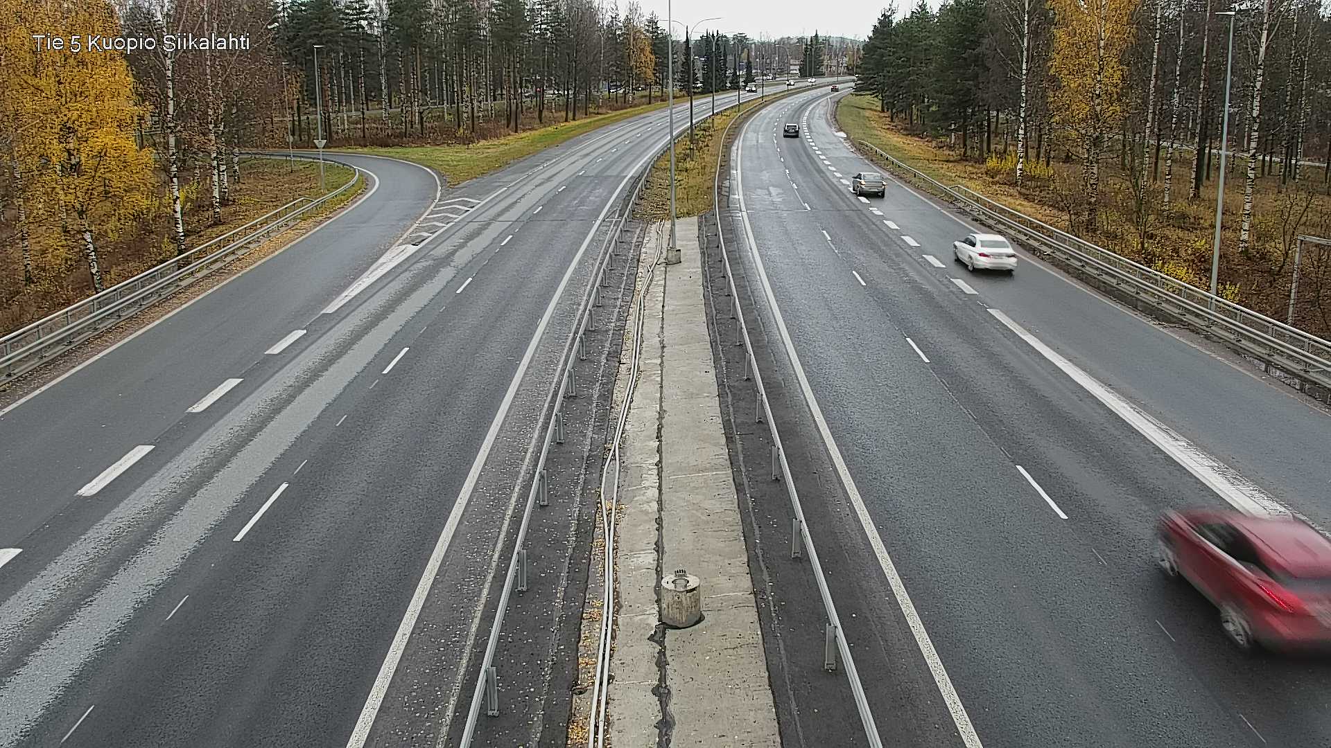 Weather Camera Image Väg 5 Kuopio, Siikalahti, Kuopio, Pohjois-Savo