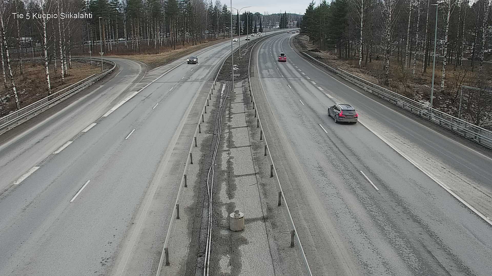 Weather Camera Image Road 5 Kuopio, Siikalahti, Kuopio, Pohjois-Savo