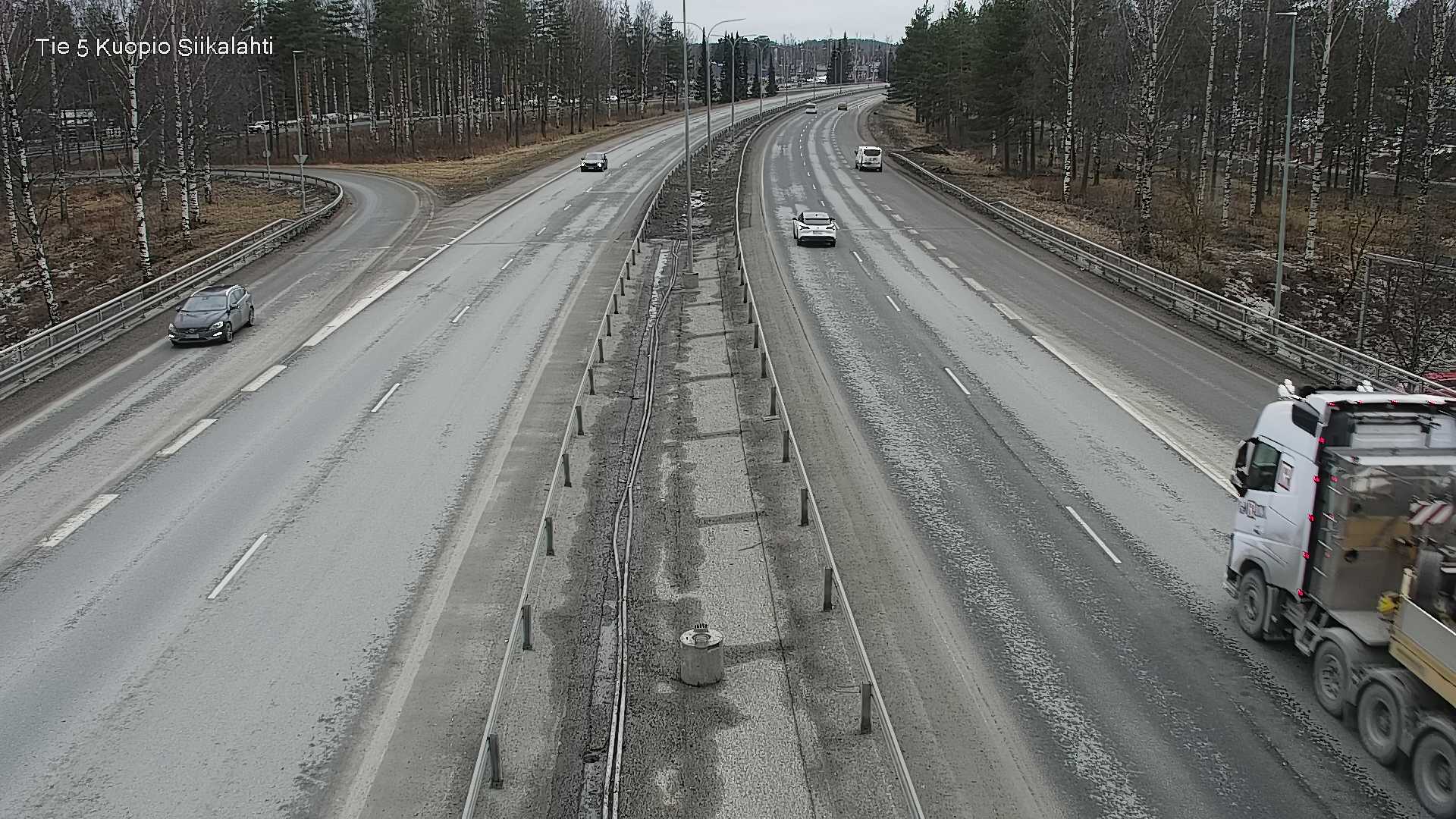 Weather Camera Image Road 5 Kuopio, Siikalahti, Kuopio, Pohjois-Savo