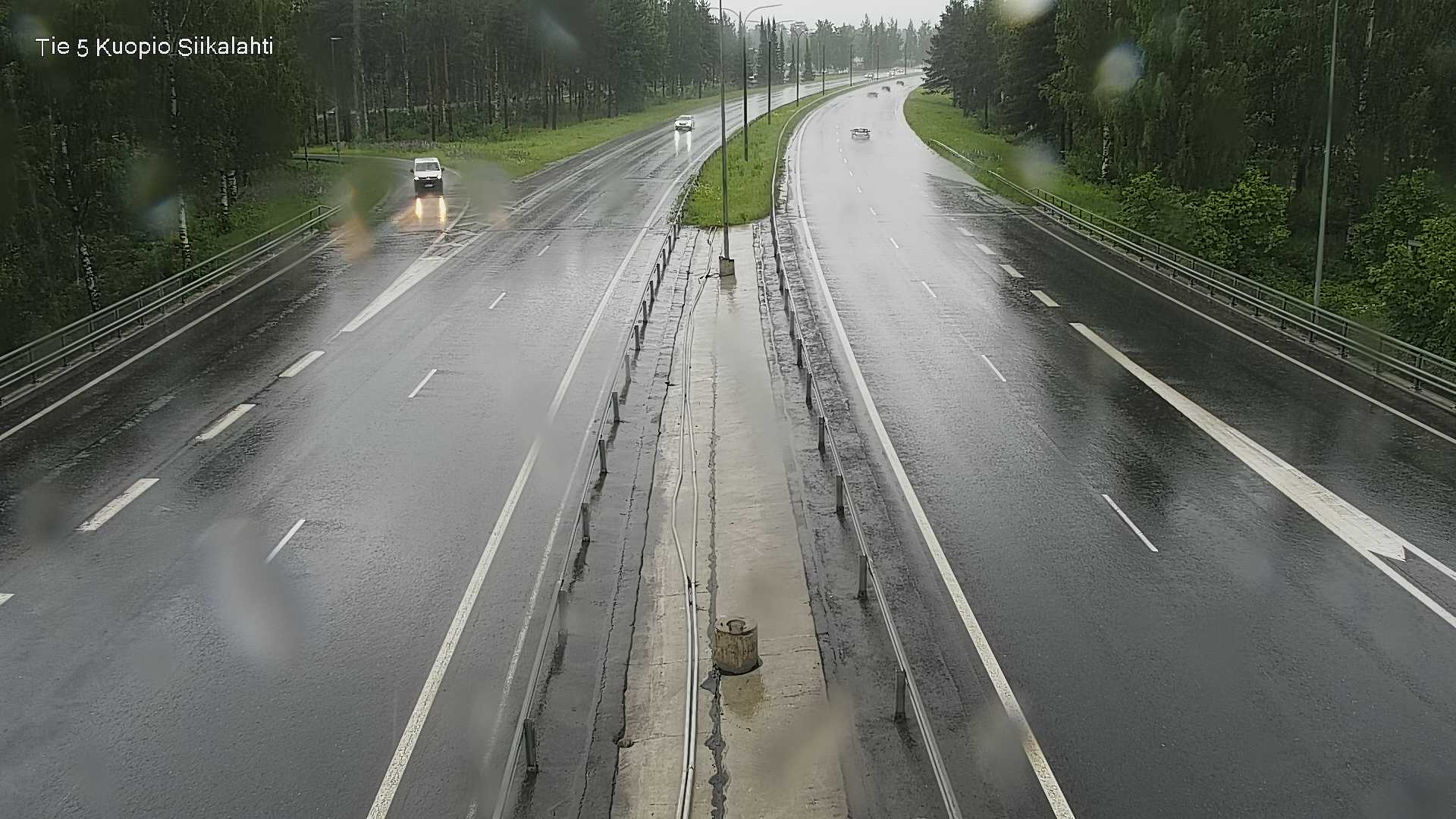 Weather Camera Image Väg 5 Kuopio, Siikalahti, Kuopio, Pohjois-Savo