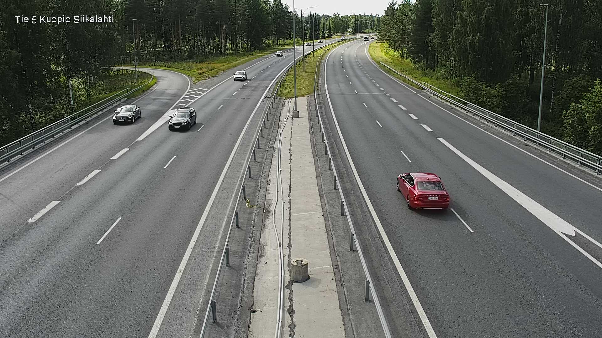 Kelikamerat Kuva Tie 5 Kuopio, Siikalahti, Kuopio, Pohjois-Savo