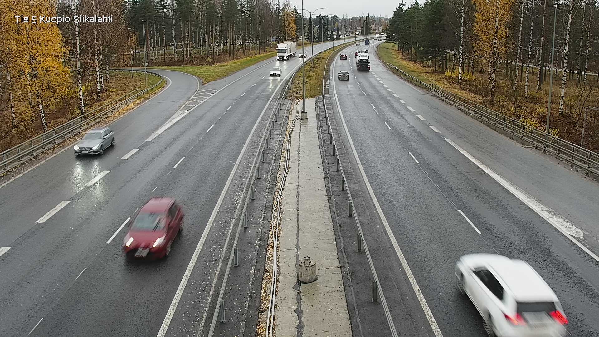 Weather Camera Image Väg 5 Kuopio, Siikalahti, Kuopio, Pohjois-Savo