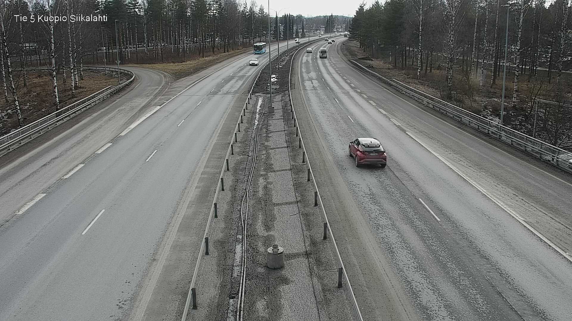 Weather Camera Image Road 5 Kuopio, Siikalahti, Kuopio, Pohjois-Savo