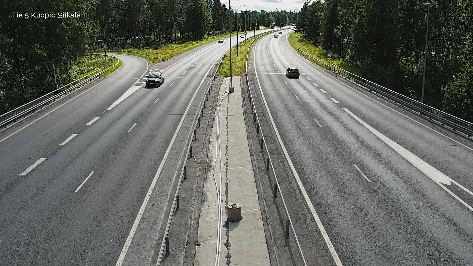 Kelikamerat Kuva Tie 5 Kuopio, Siikalahti, Kuopio, Pohjois-Savo