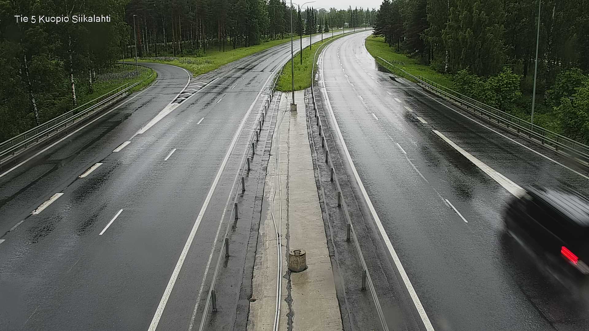 Weather Camera Image Road 5 Kuopio, Siikalahti, Kuopio, Pohjois-Savo