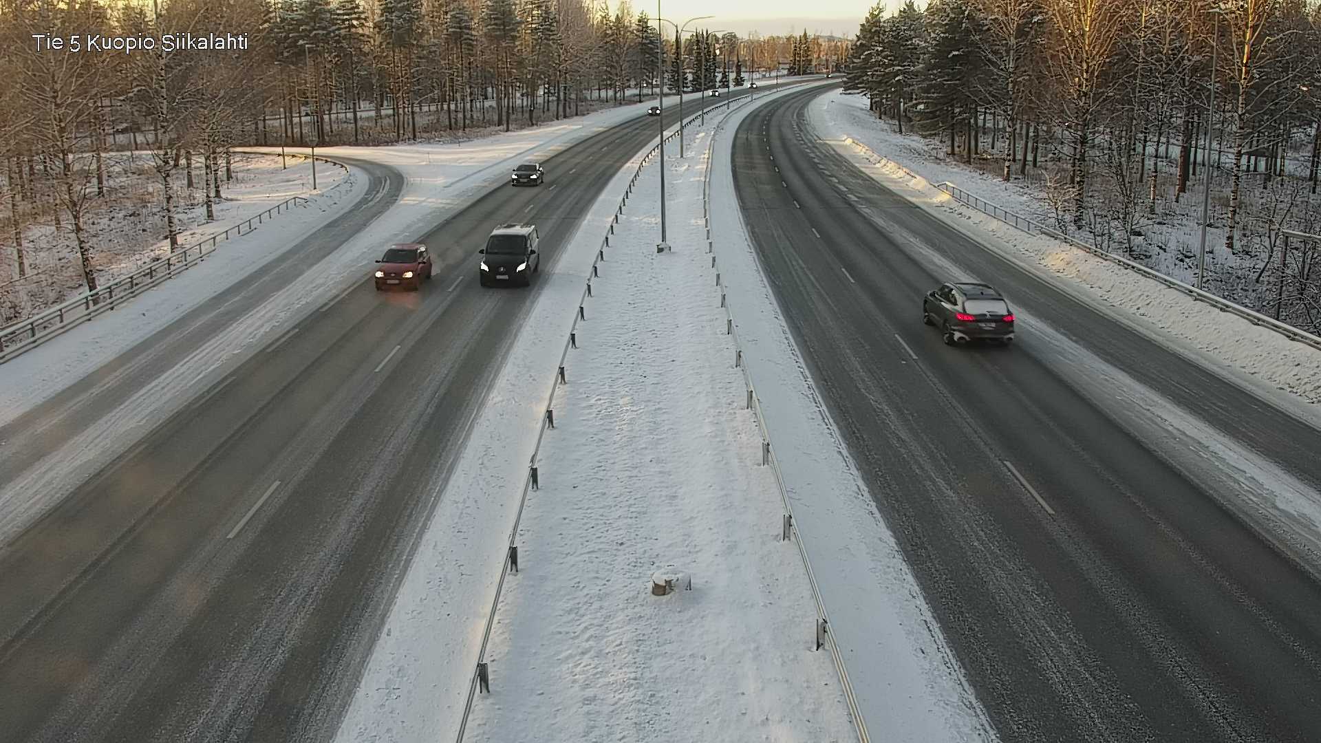 Weather Camera Image Road 5 Kuopio, Siikalahti, Kuopio, Pohjois-Savo