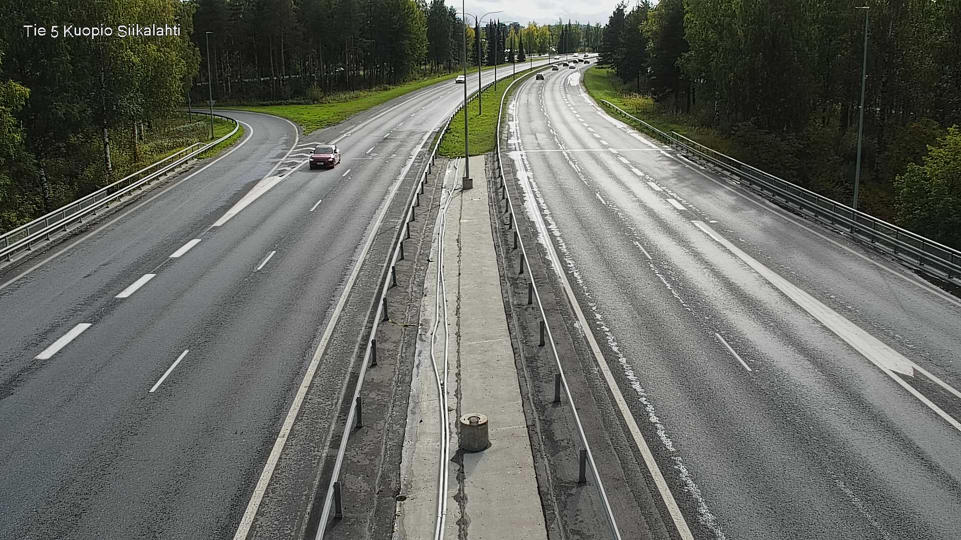 Weather Camera Image Road 5 Kuopio, Siikalahti, Kuopio, Pohjois-Savo