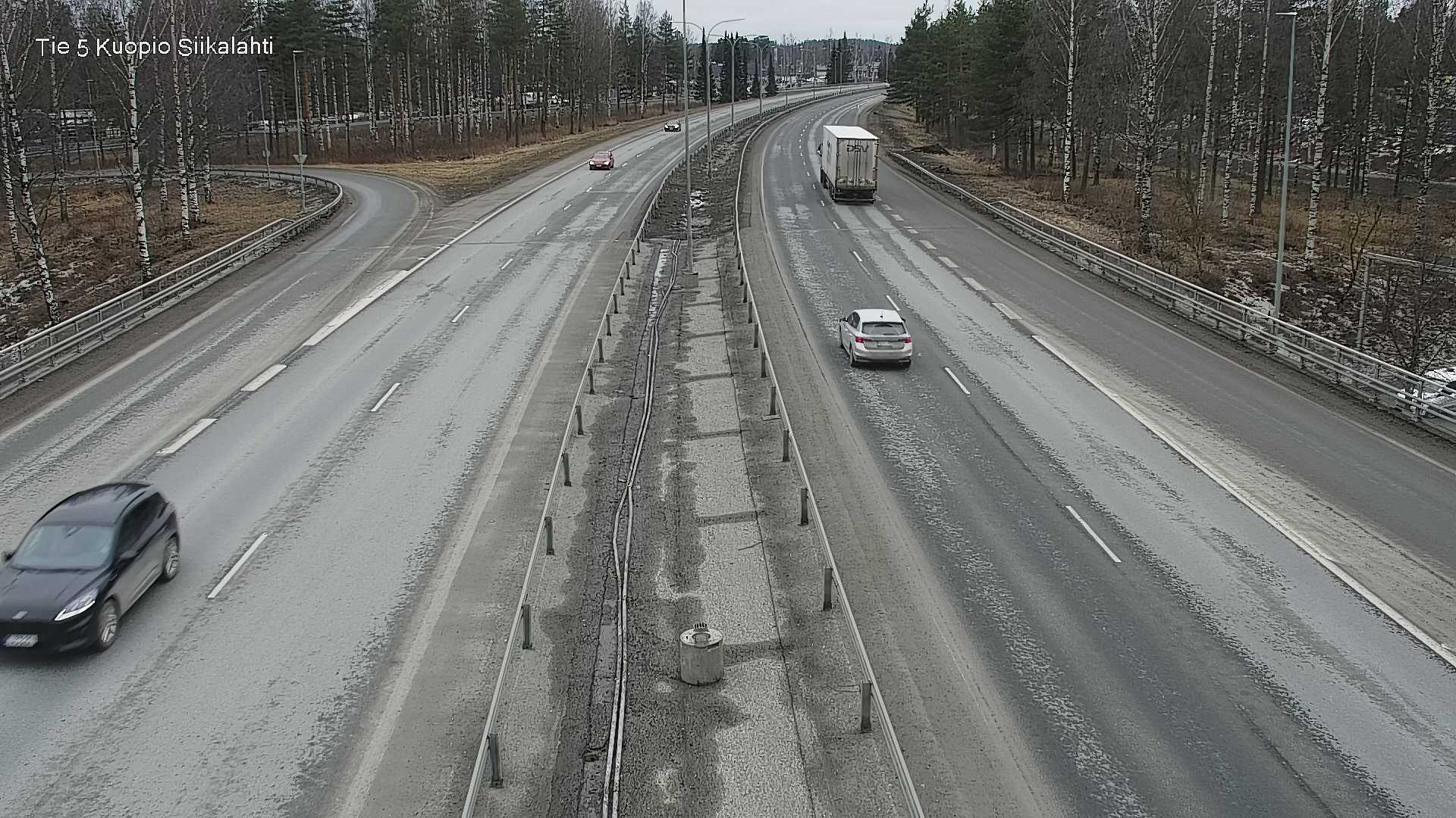 Weather Camera Image Road 5 Kuopio, Siikalahti, Kuopio, Pohjois-Savo