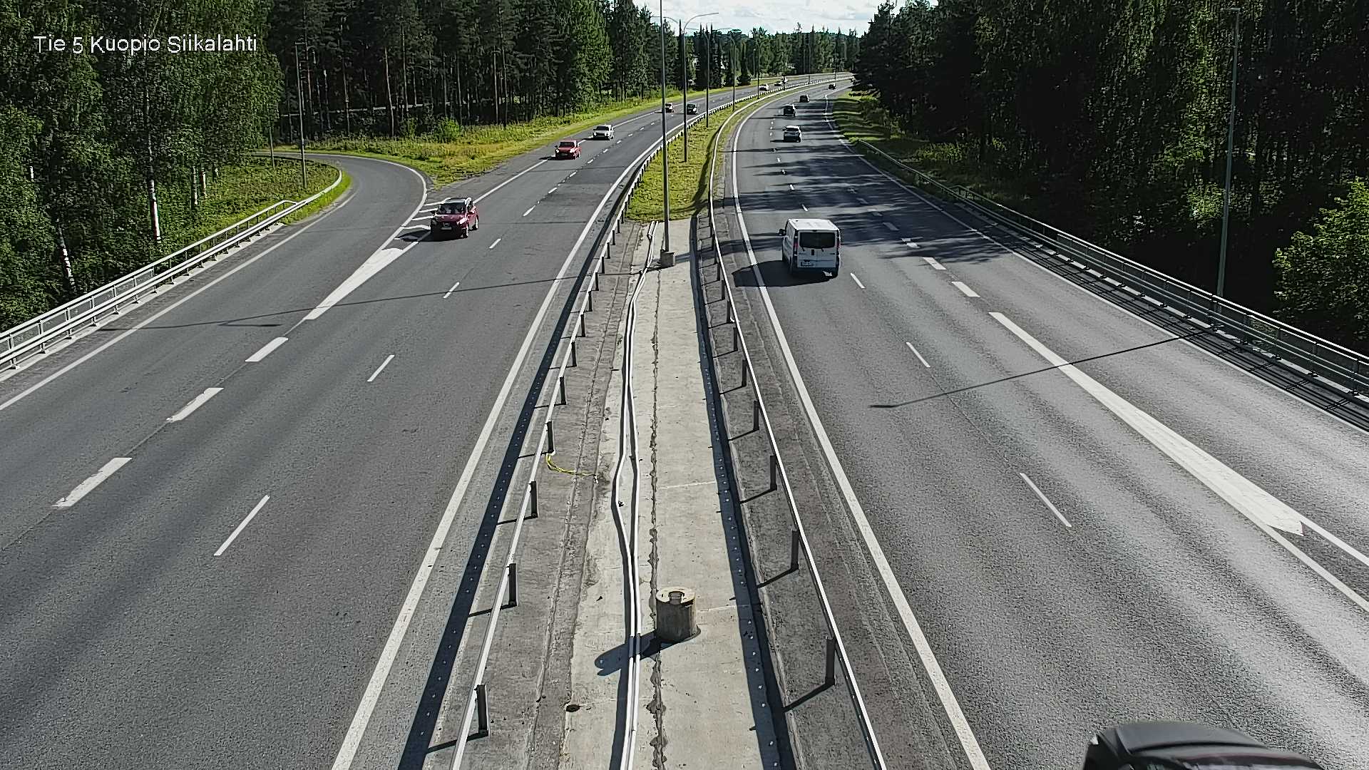 Kelikamerat Kuva Tie 5 Kuopio, Siikalahti, Kuopio, Pohjois-Savo