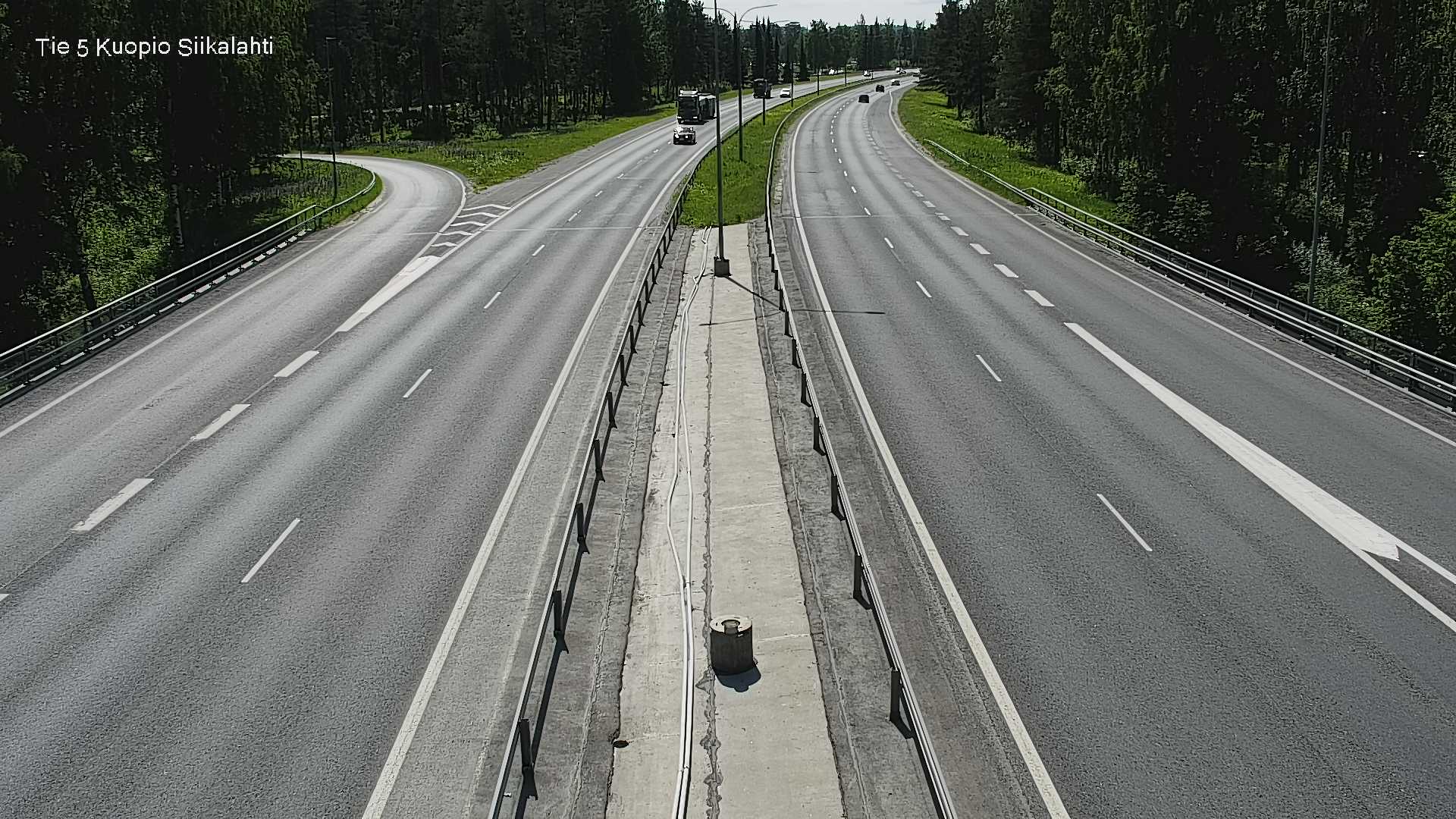 Weather Camera Image Road 5 Kuopio, Siikalahti, Kuopio, Pohjois-Savo