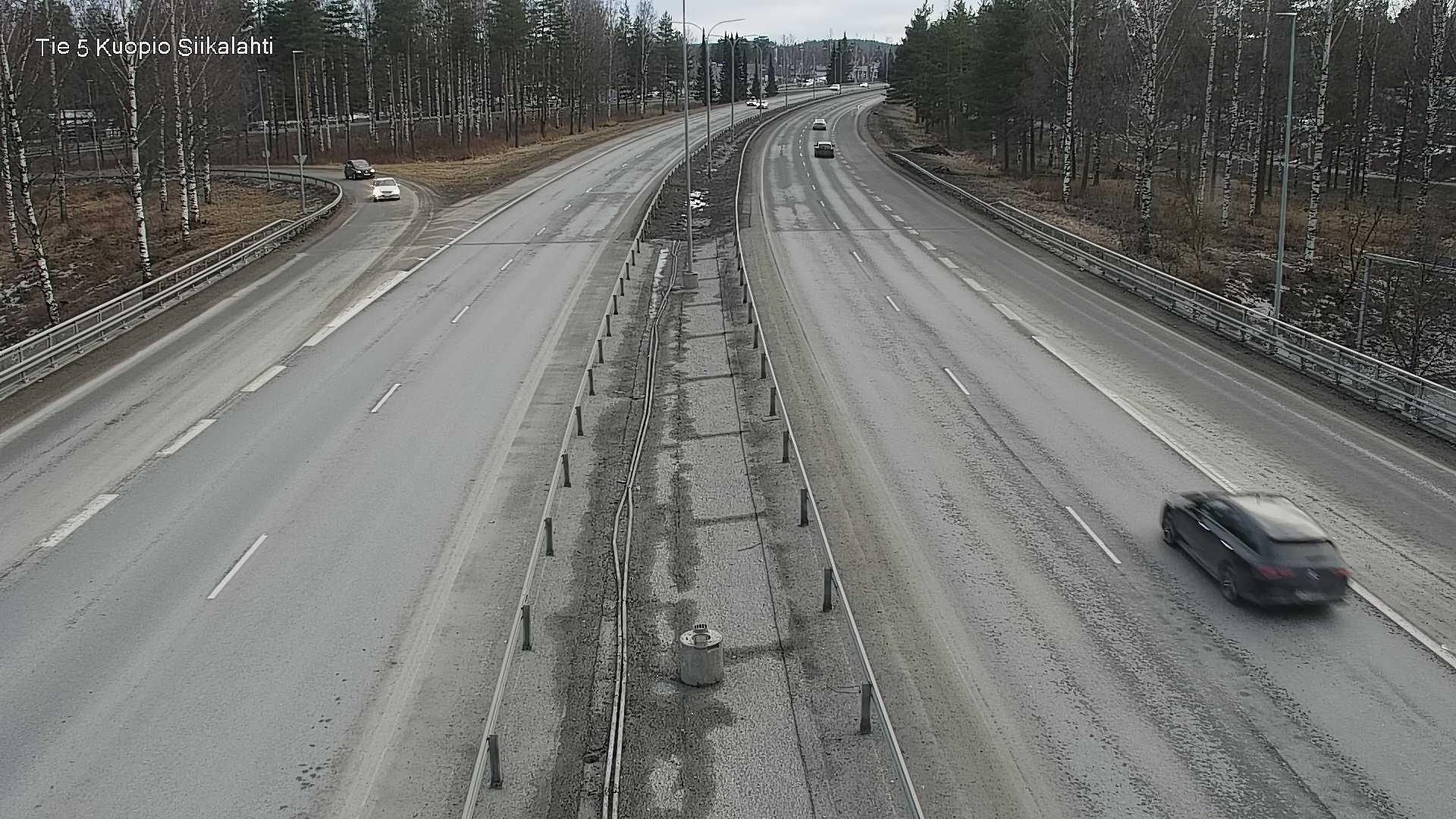 Weather Camera Image Road 5 Kuopio, Siikalahti, Kuopio, Pohjois-Savo