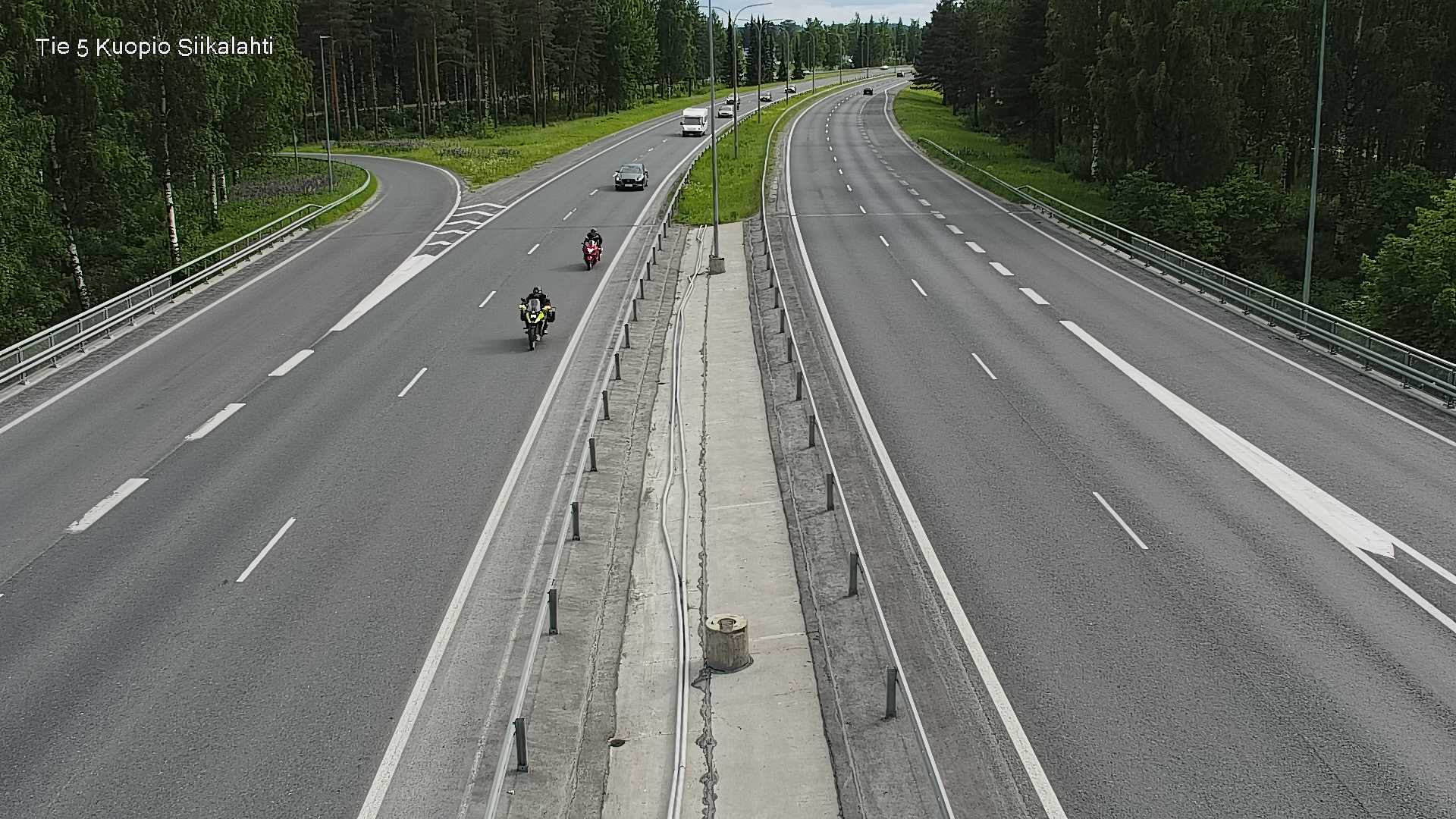 Weather Camera Image Road 5 Kuopio, Siikalahti, Kuopio, Pohjois-Savo
