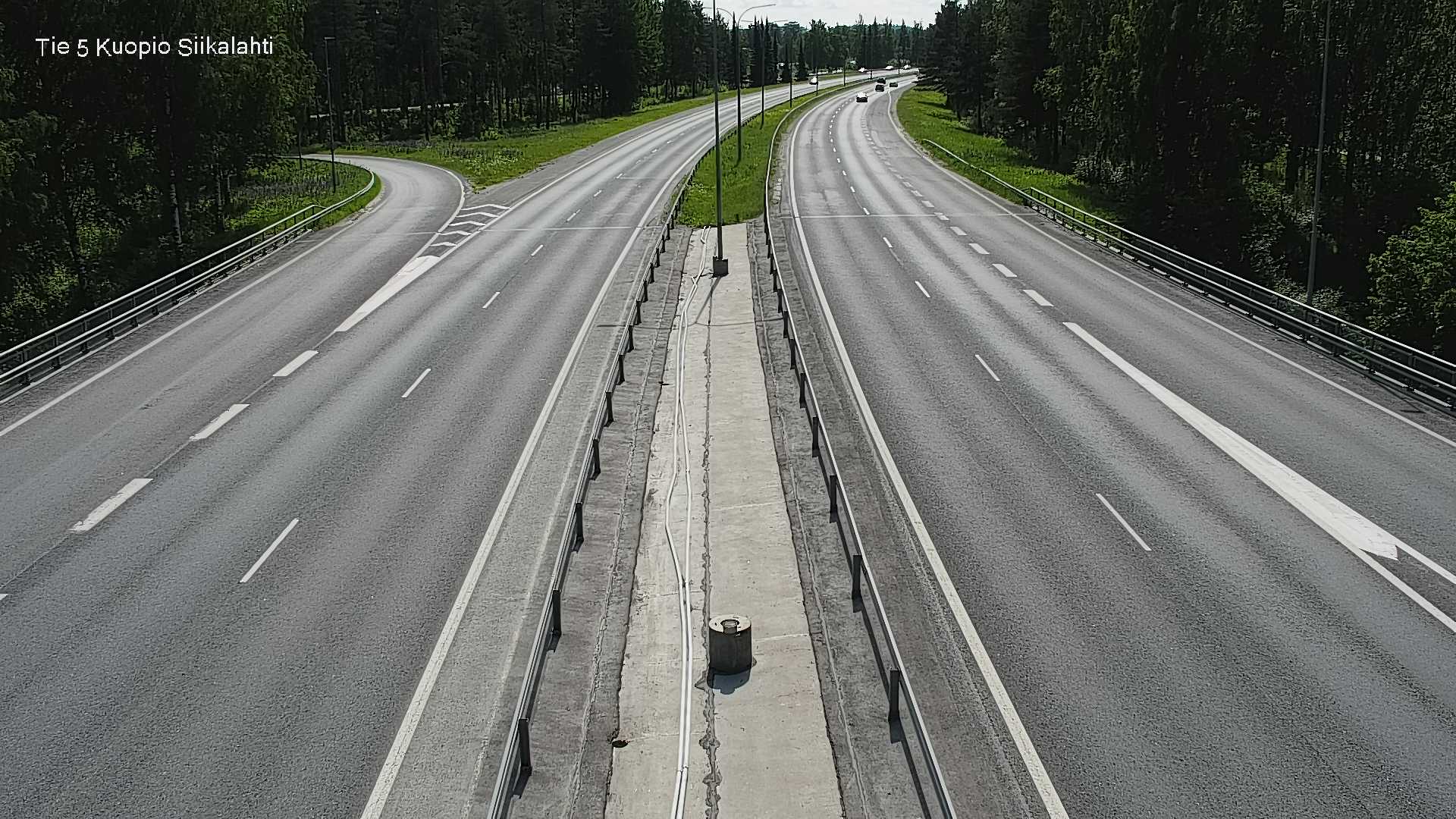 Weather Camera Image Road 5 Kuopio, Siikalahti, Kuopio, Pohjois-Savo