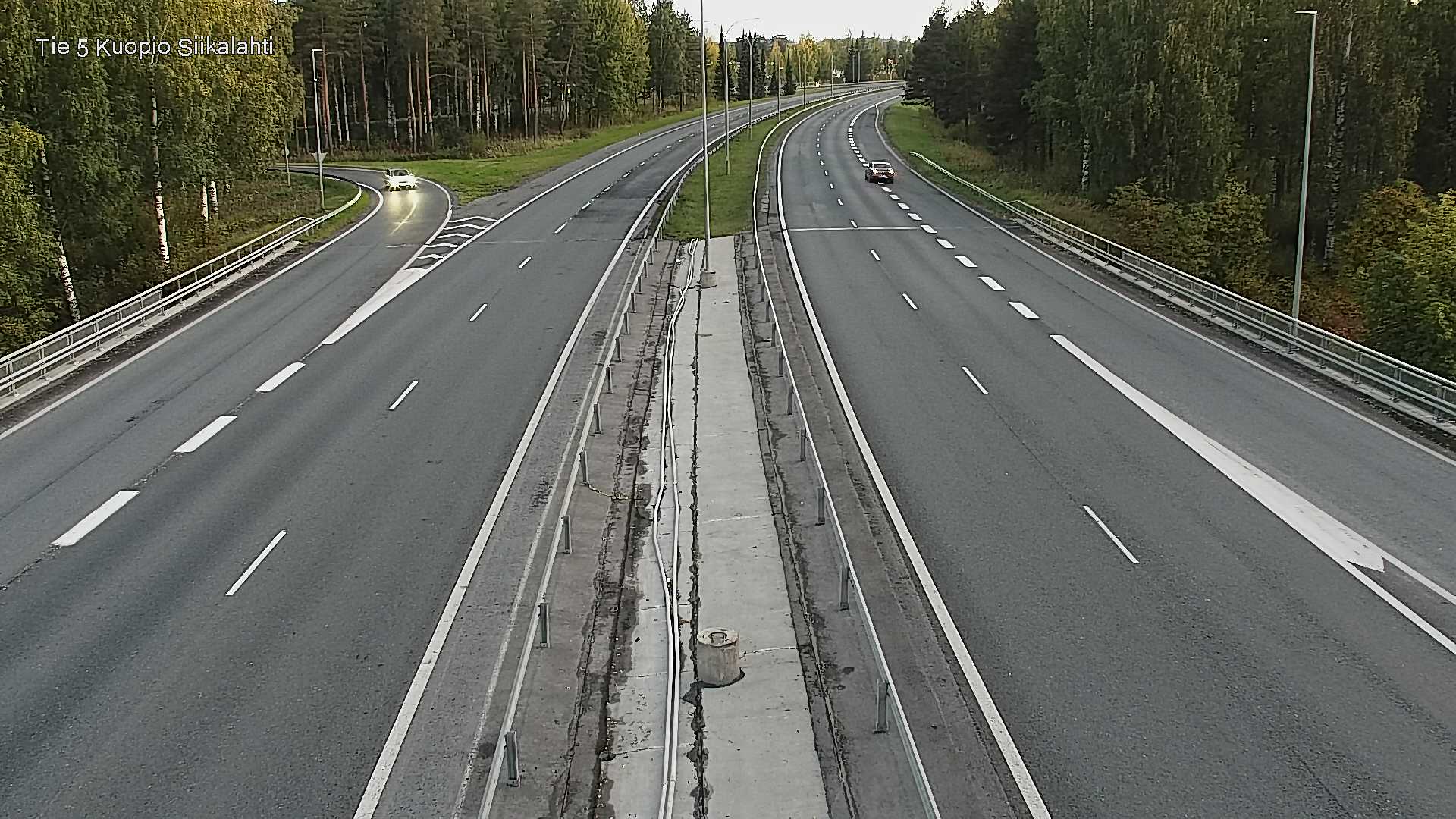 Weather Camera Image Road 5 Kuopio, Siikalahti, Kuopio, Pohjois-Savo