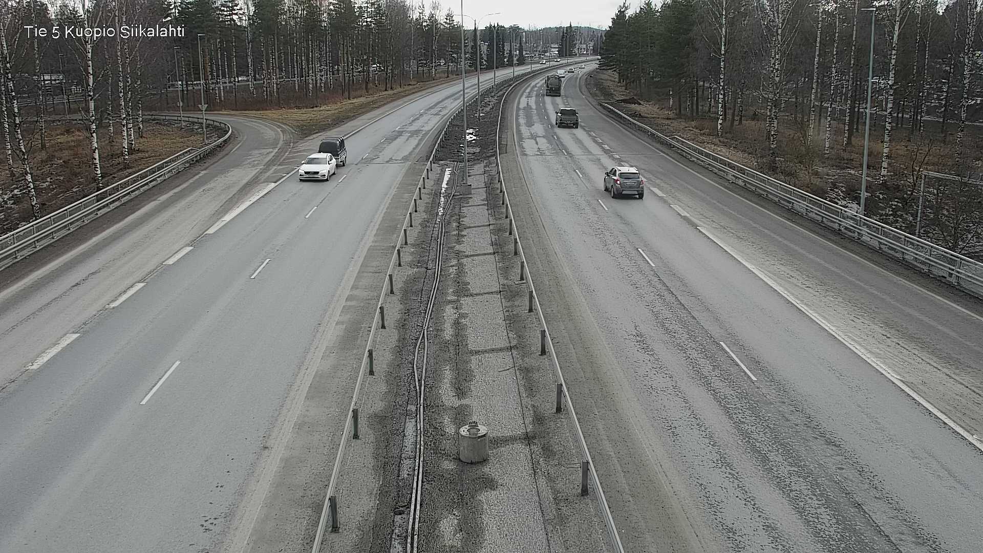 Weather Camera Image Road 5 Kuopio, Siikalahti, Kuopio, Pohjois-Savo