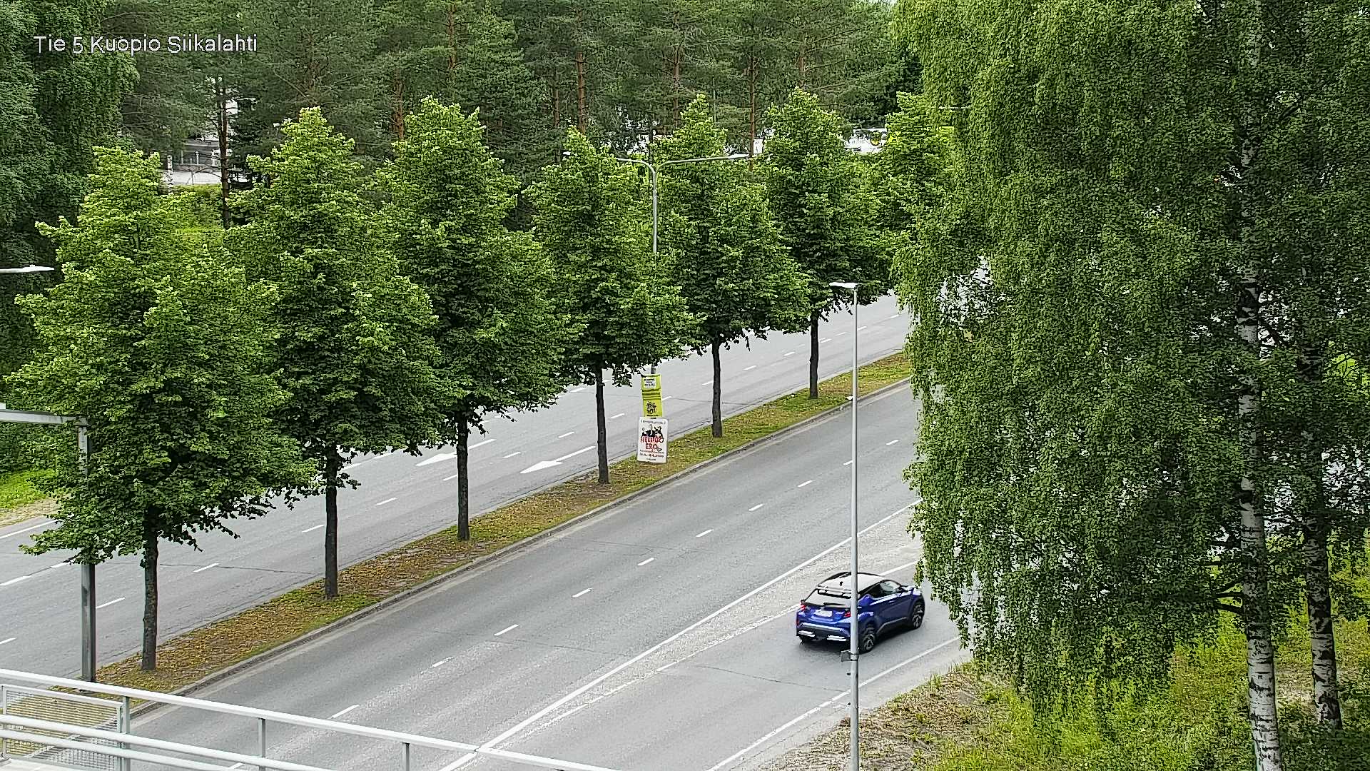 Weather Camera Image Road 5 Kuopio, Siikalahti, Kuopio, Pohjois-Savo