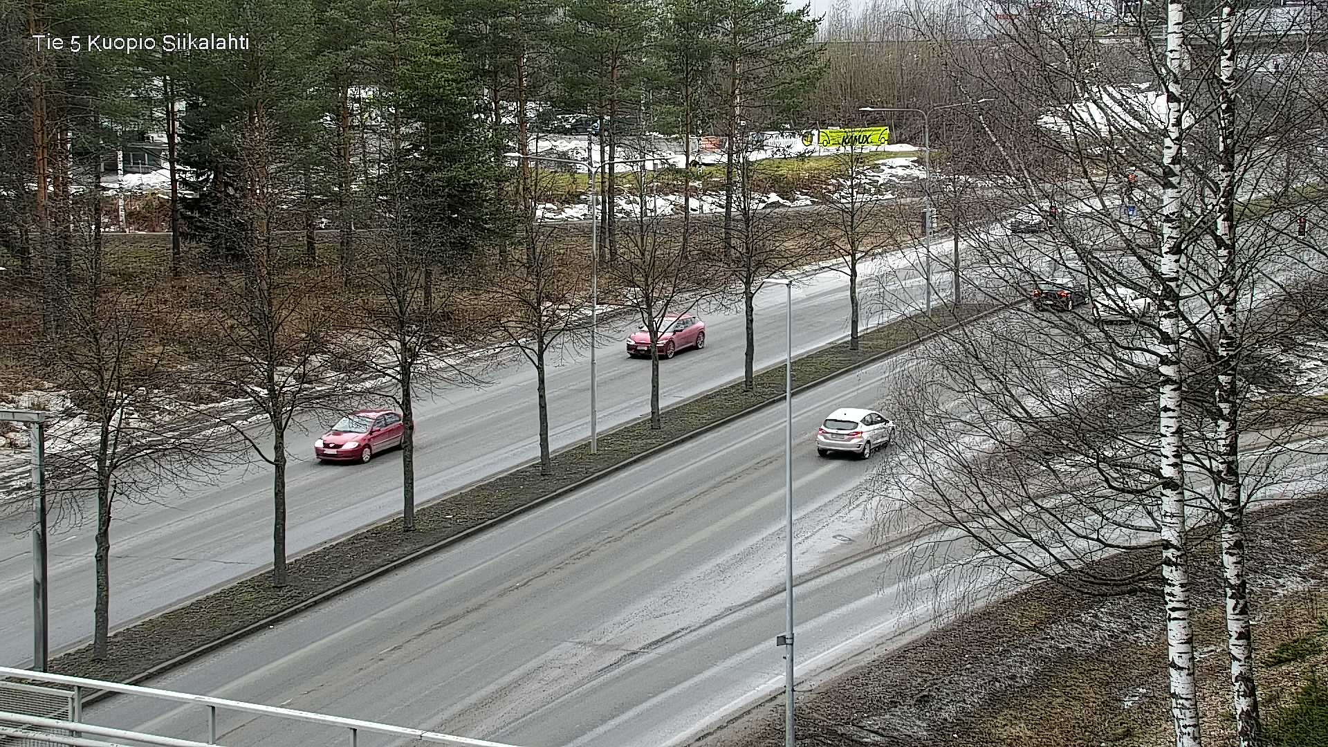 Weather Camera Image Väg 5 Kuopio, Siikalahti, Kuopio, Pohjois-Savo