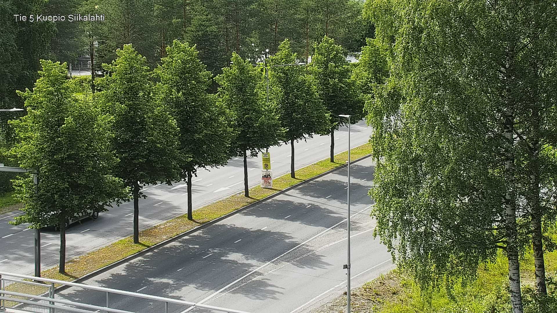 Weather Camera Image Road 5 Kuopio, Siikalahti, Kuopio, Pohjois-Savo