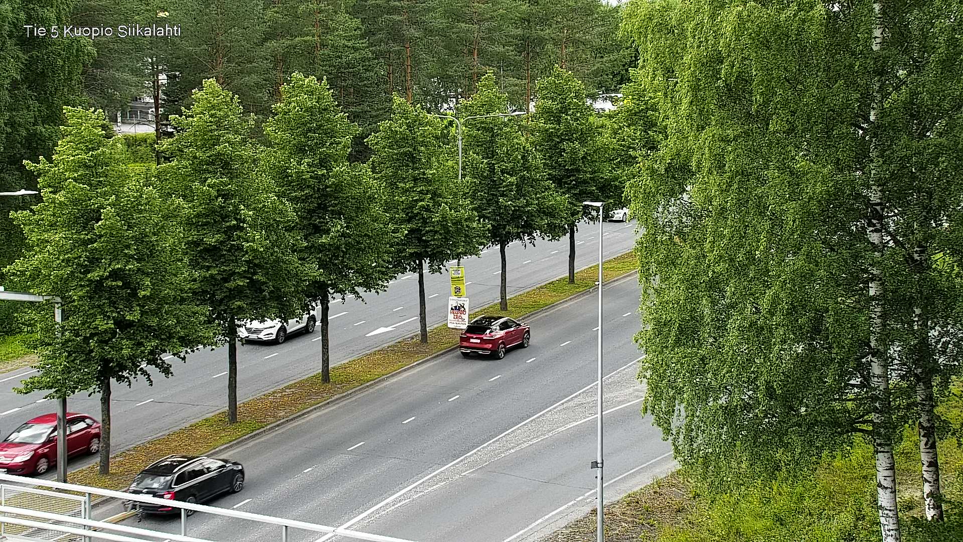 Kelikamerat Kuva Tie 5 Kuopio, Siikalahti, Kuopio, Pohjois-Savo