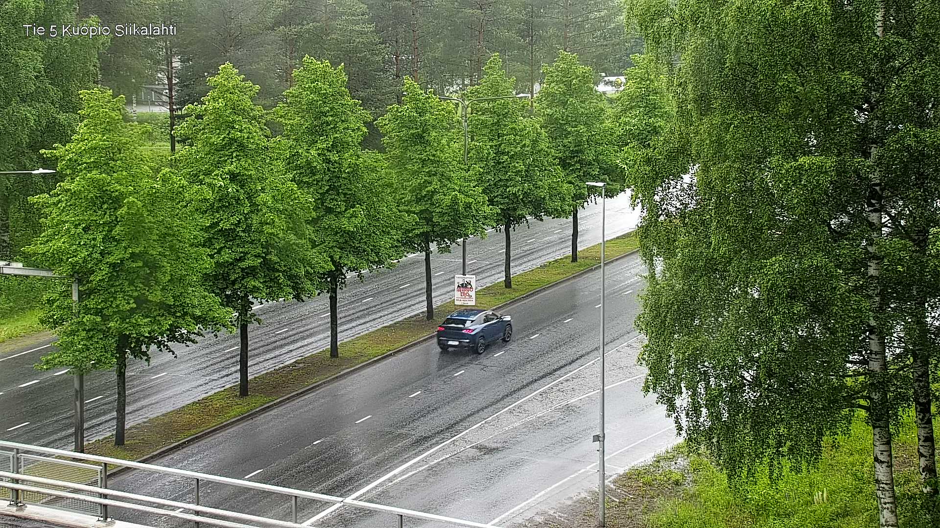 Weather Camera Image Väg 5 Kuopio, Siikalahti, Kuopio, Pohjois-Savo