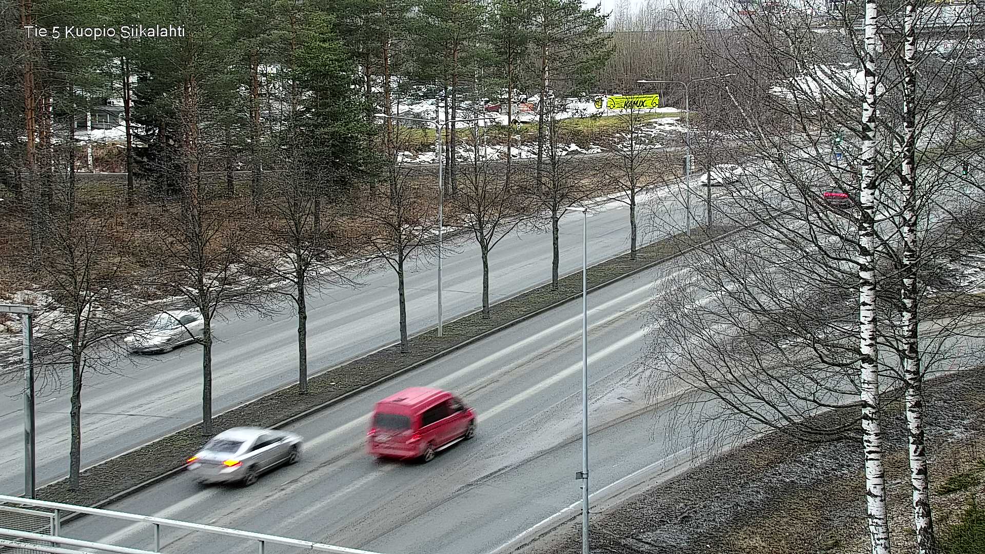 Weather Camera Image Road 5 Kuopio, Siikalahti, Kuopio, Pohjois-Savo