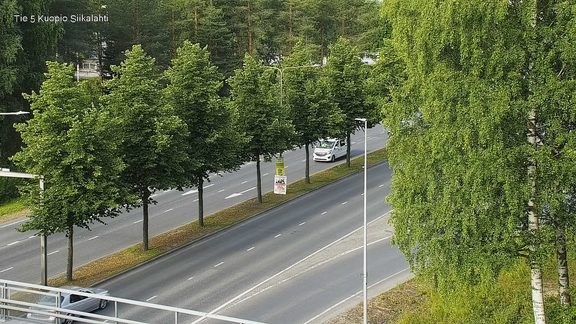 Weather Camera Image Road 5 Kuopio, Siikalahti, Kuopio, Pohjois-Savo