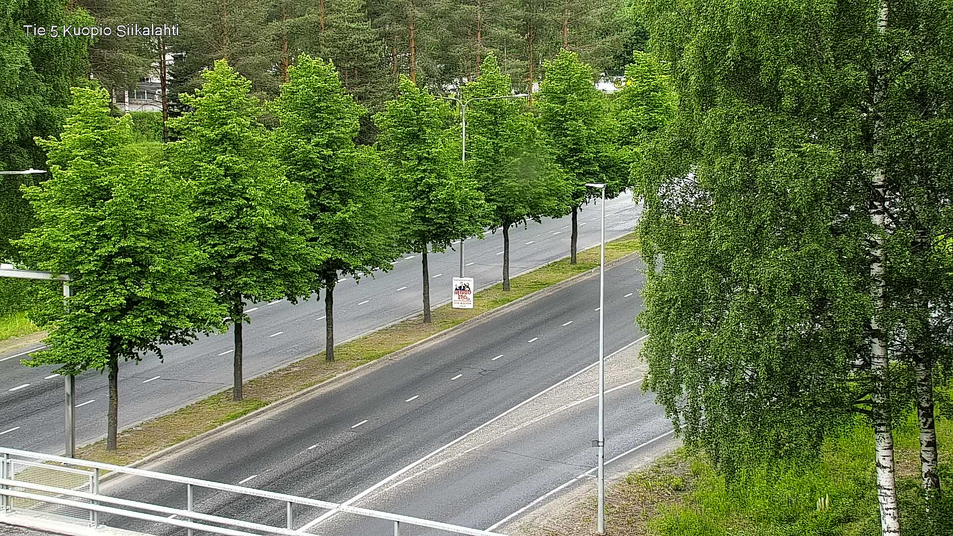 Weather Camera Image Road 5 Kuopio, Siikalahti, Kuopio, Pohjois-Savo