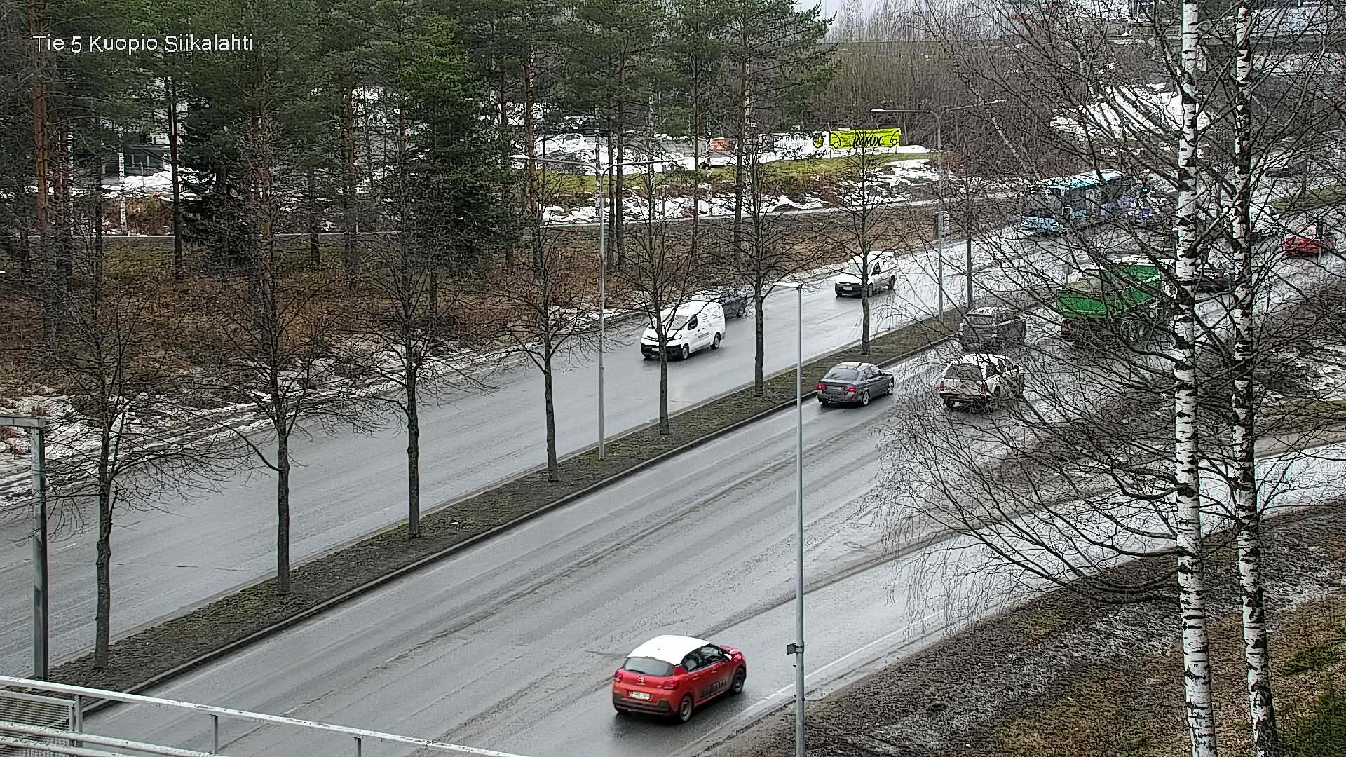 Weather Camera Image Väg 5 Kuopio, Siikalahti, Kuopio, Pohjois-Savo