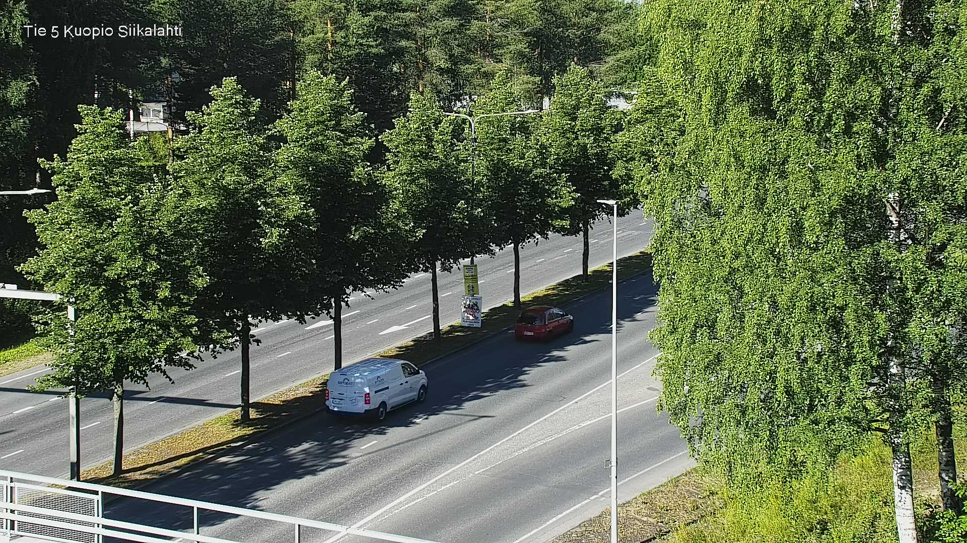 Kelikamerat Kuva Tie 5 Kuopio, Siikalahti, Kuopio, Pohjois-Savo