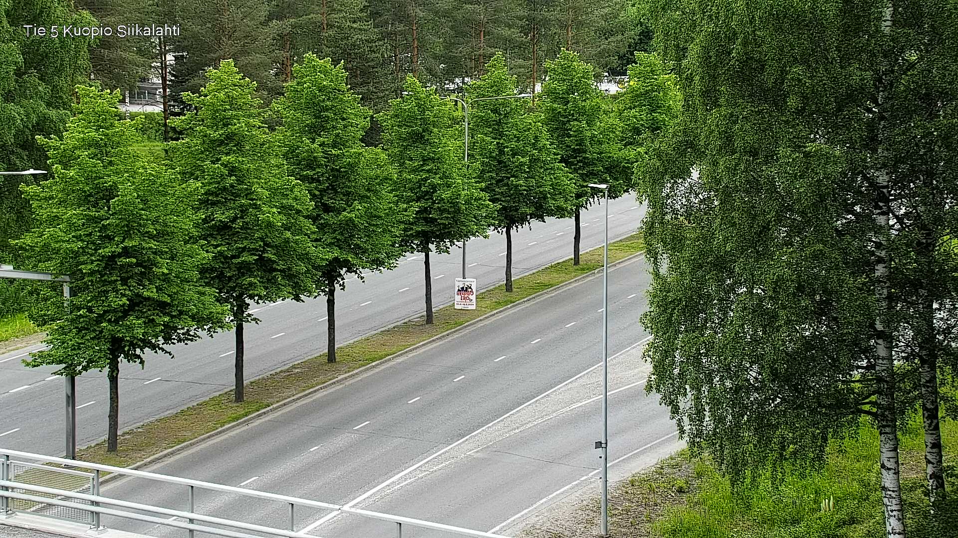 Weather Camera Image Road 5 Kuopio, Siikalahti, Kuopio, Pohjois-Savo