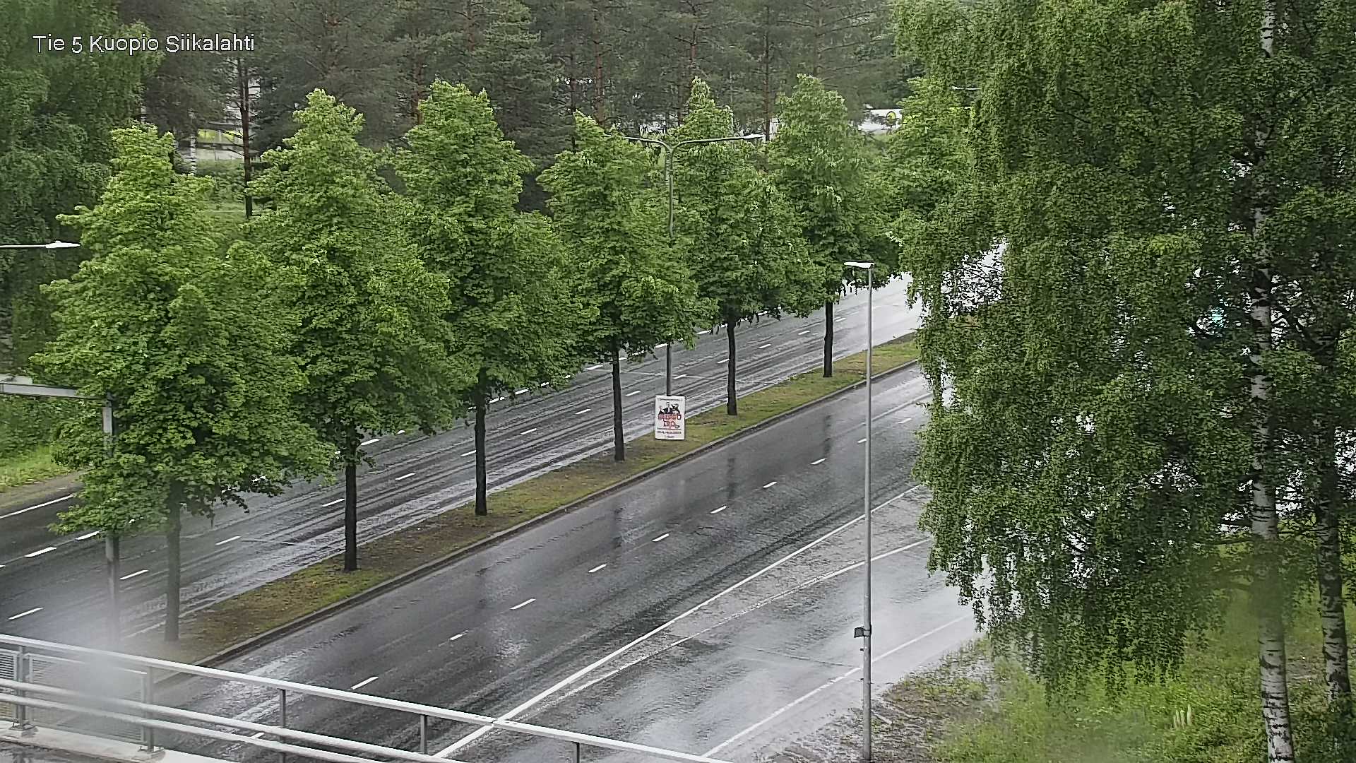Weather Camera Image Road 5 Kuopio, Siikalahti, Kuopio, Pohjois-Savo