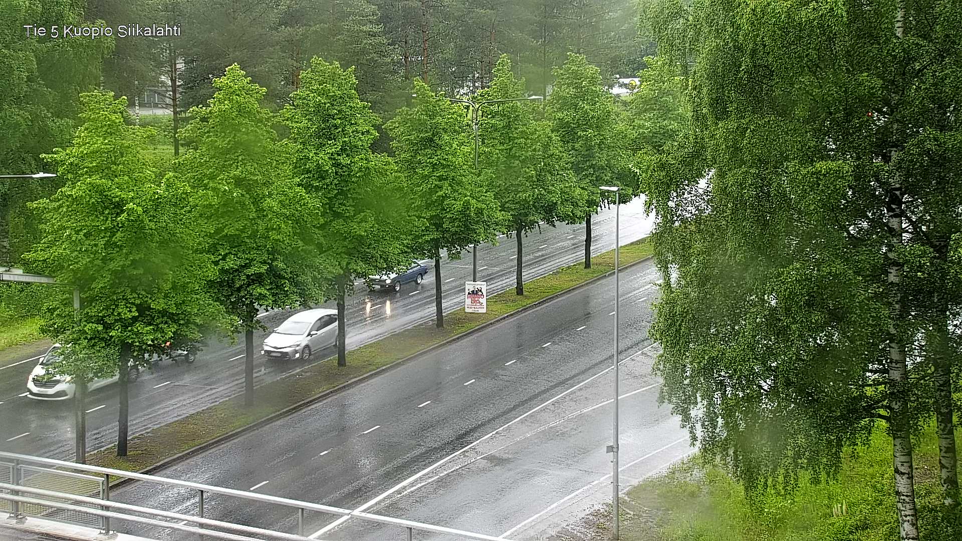 Weather Camera Image Väg 5 Kuopio, Siikalahti, Kuopio, Pohjois-Savo