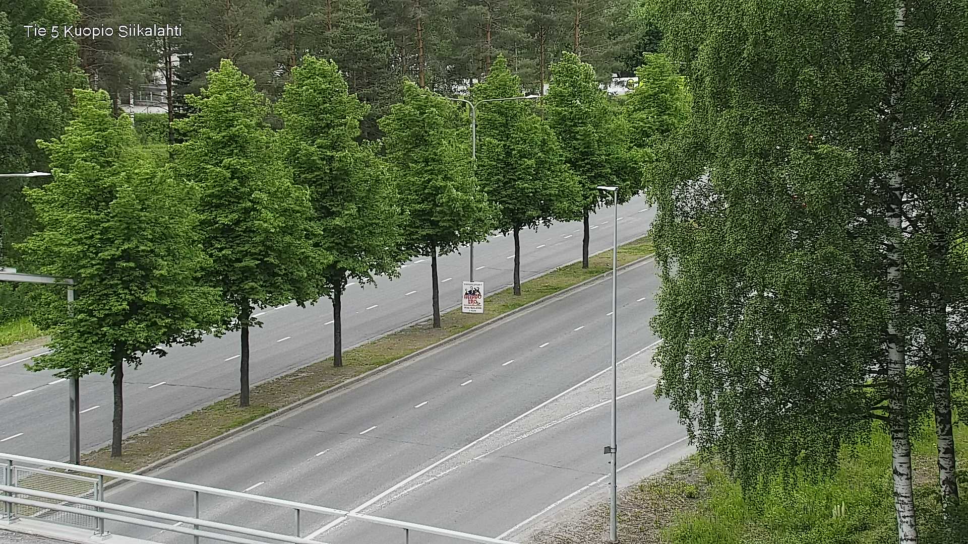 Weather Camera Image Road 5 Kuopio, Siikalahti, Kuopio, Pohjois-Savo