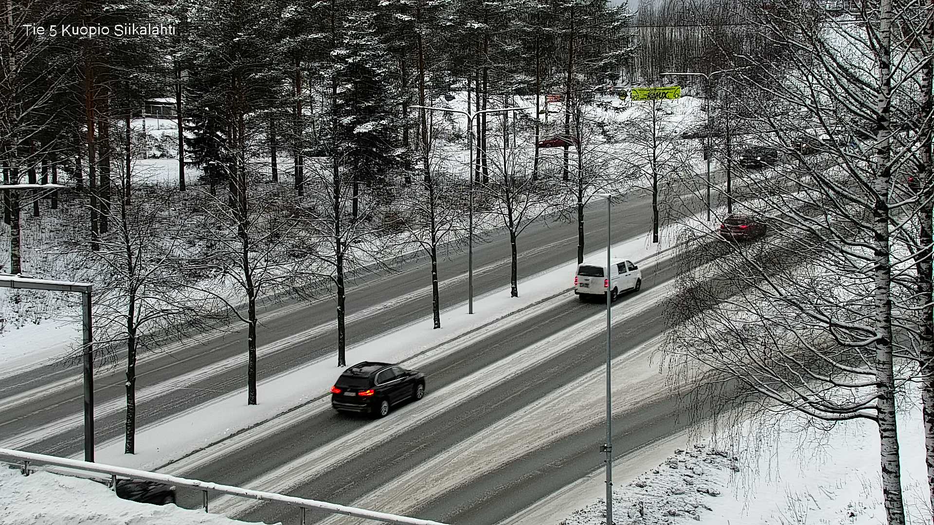 Weather Camera Image Väg 5 Kuopio, Siikalahti, Kuopio, Pohjois-Savo