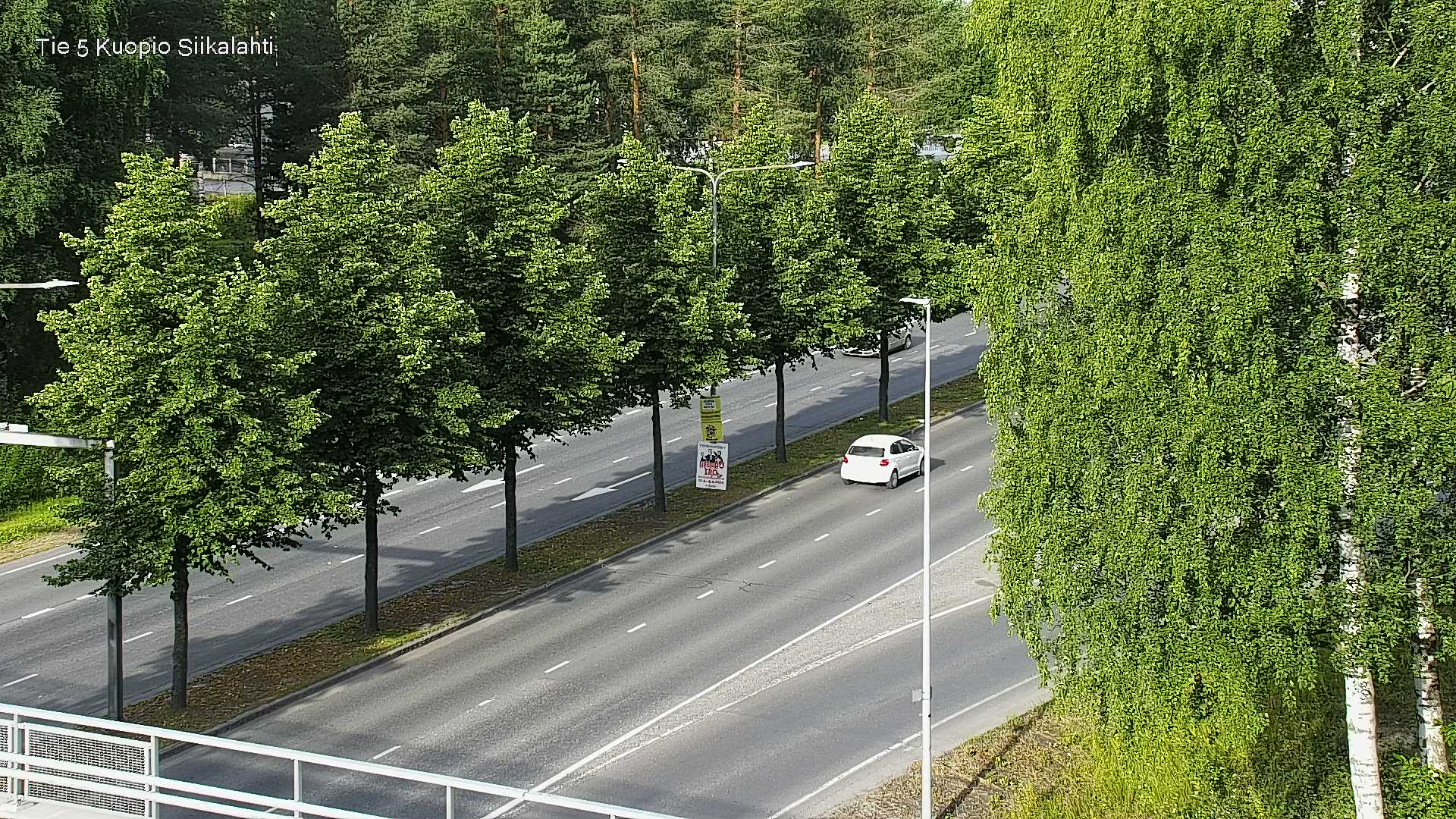 Weather Camera Image Road 5 Kuopio, Siikalahti, Kuopio, Pohjois-Savo