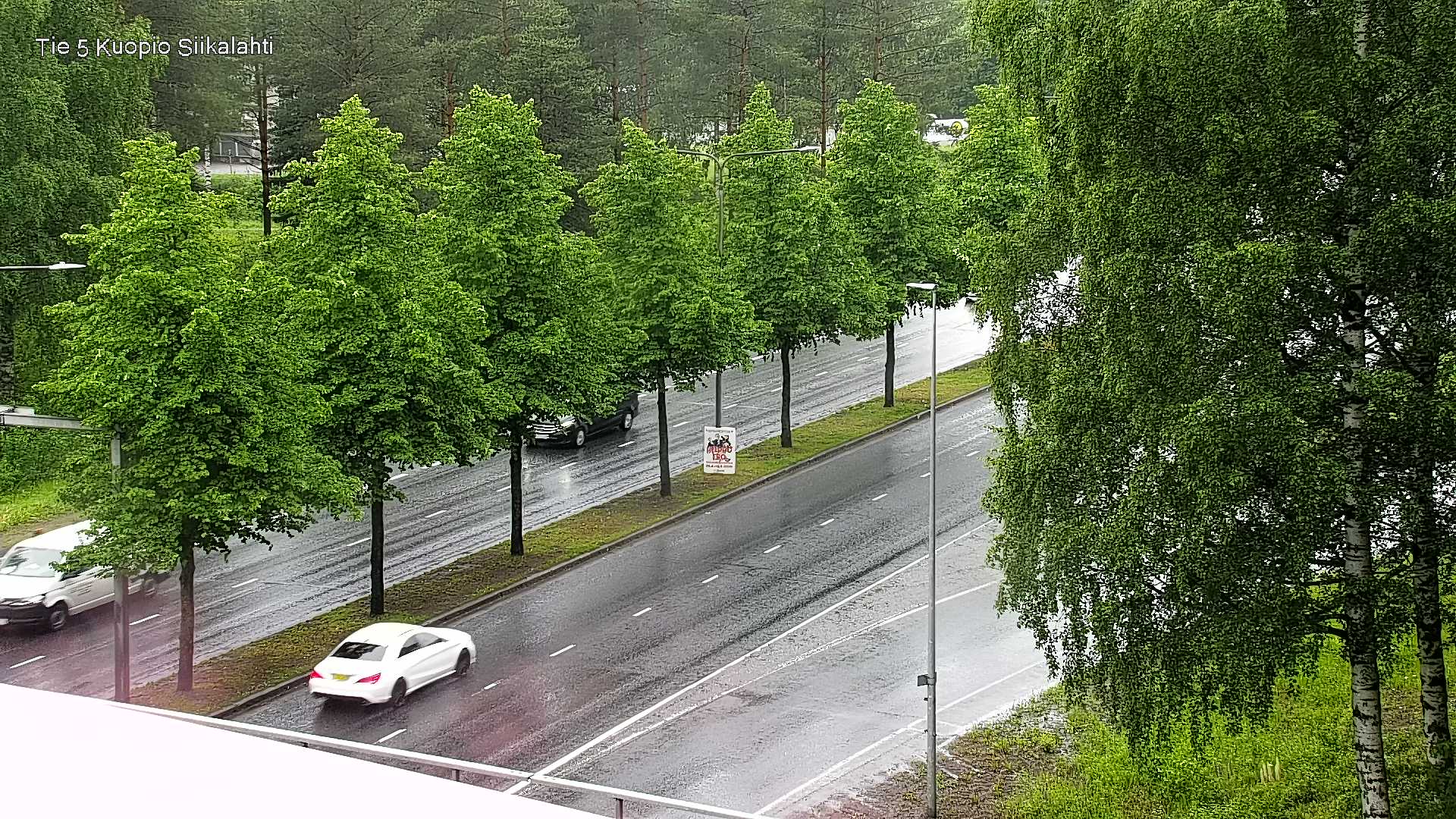 Weather Camera Image Väg 5 Kuopio, Siikalahti, Kuopio, Pohjois-Savo