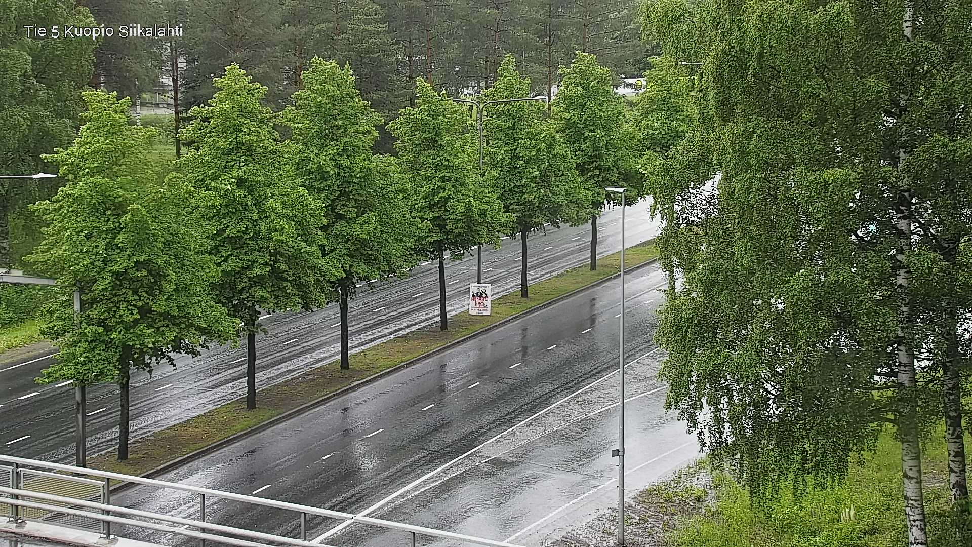 Weather Camera Image Road 5 Kuopio, Siikalahti, Kuopio, Pohjois-Savo