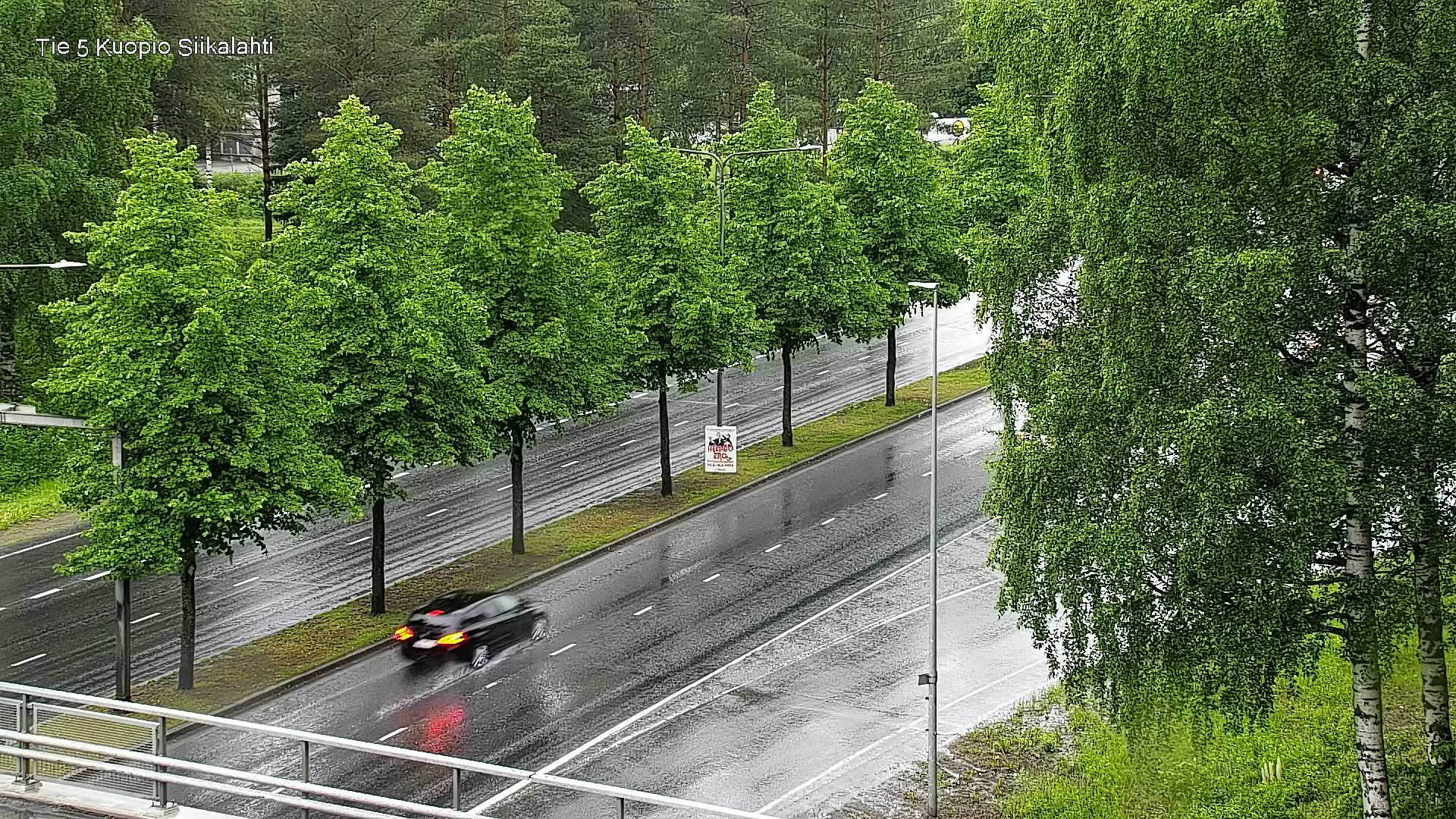 Weather Camera Image Väg 5 Kuopio, Siikalahti, Kuopio, Pohjois-Savo