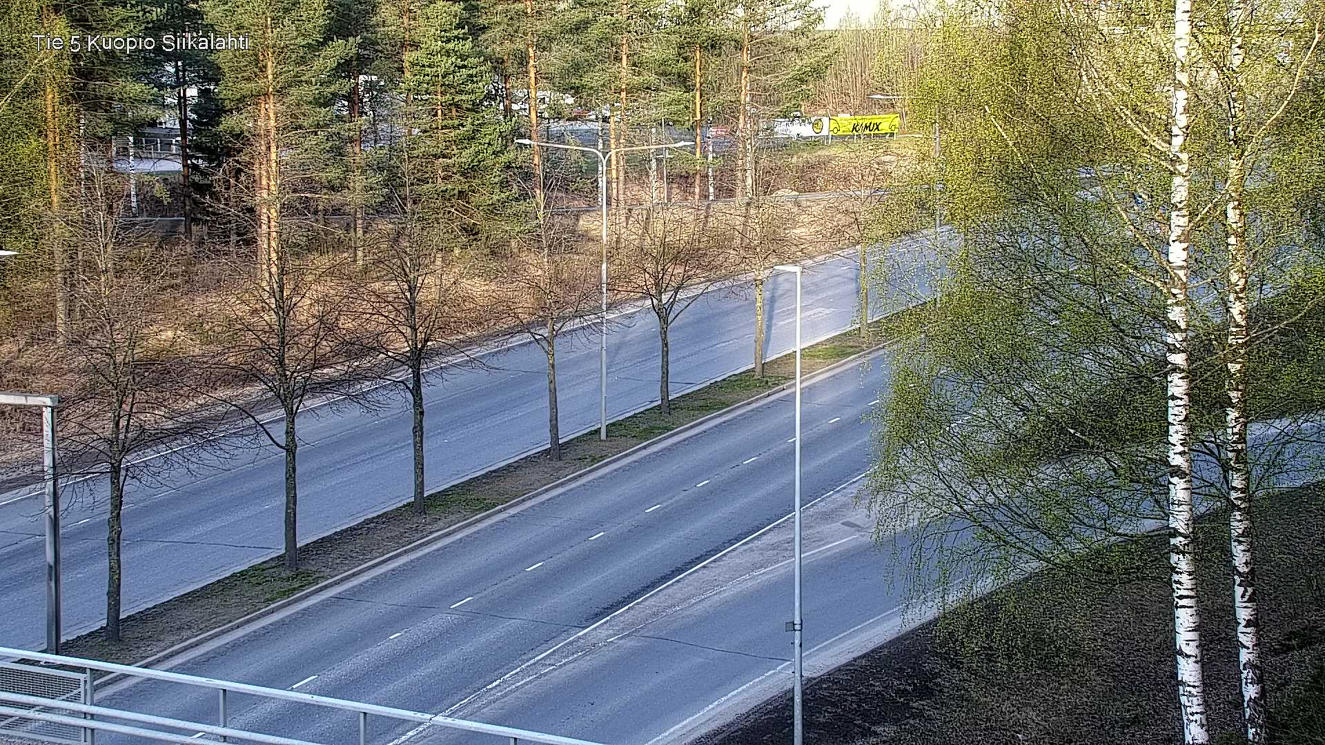 Weather Camera Image Road 5 Kuopio, Siikalahti, Kuopio, Pohjois-Savo