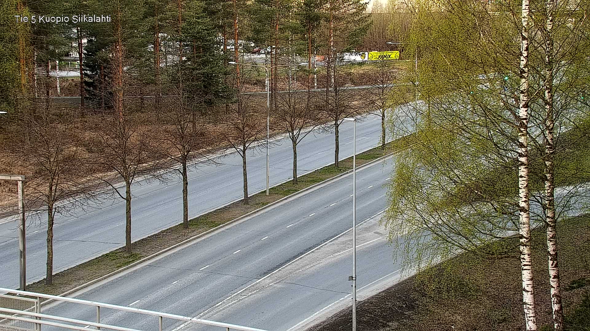 Weather Camera Image Road 5 Kuopio, Siikalahti, Kuopio, Pohjois-Savo