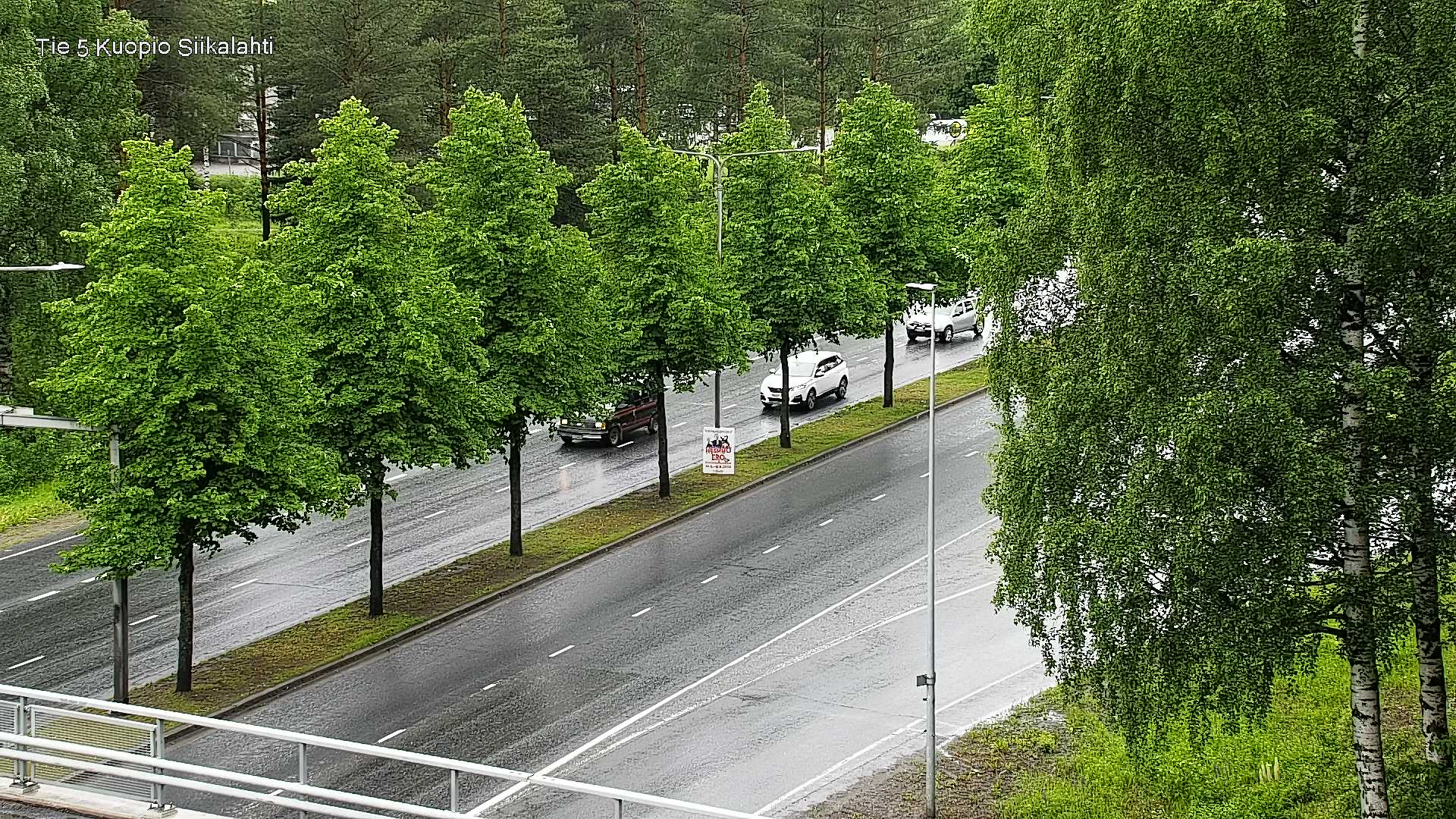 Weather Camera Image Väg 5 Kuopio, Siikalahti, Kuopio, Pohjois-Savo